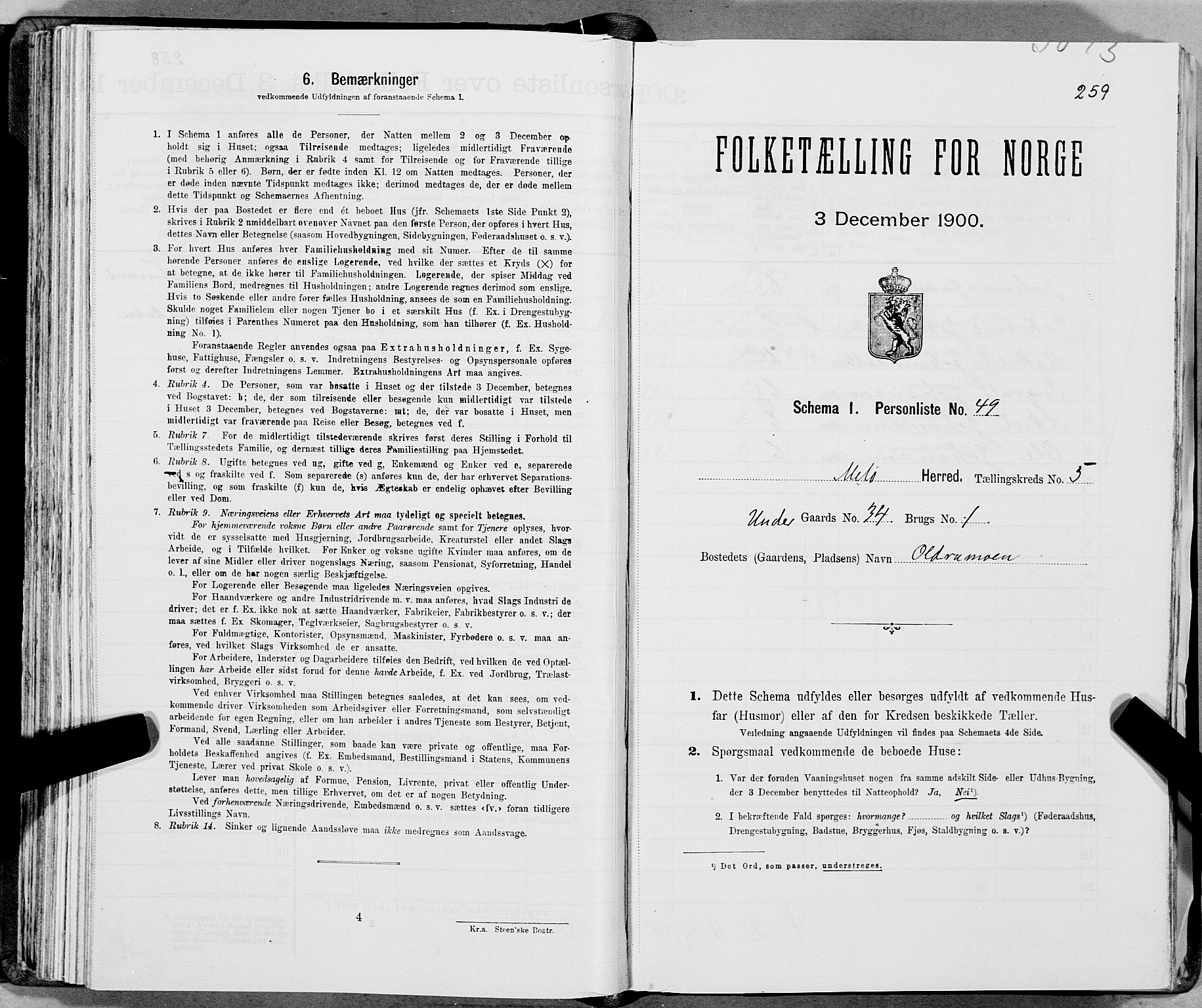 SAT, Folketelling 1900 for 1837 Meløy herred, 1900, s. 763