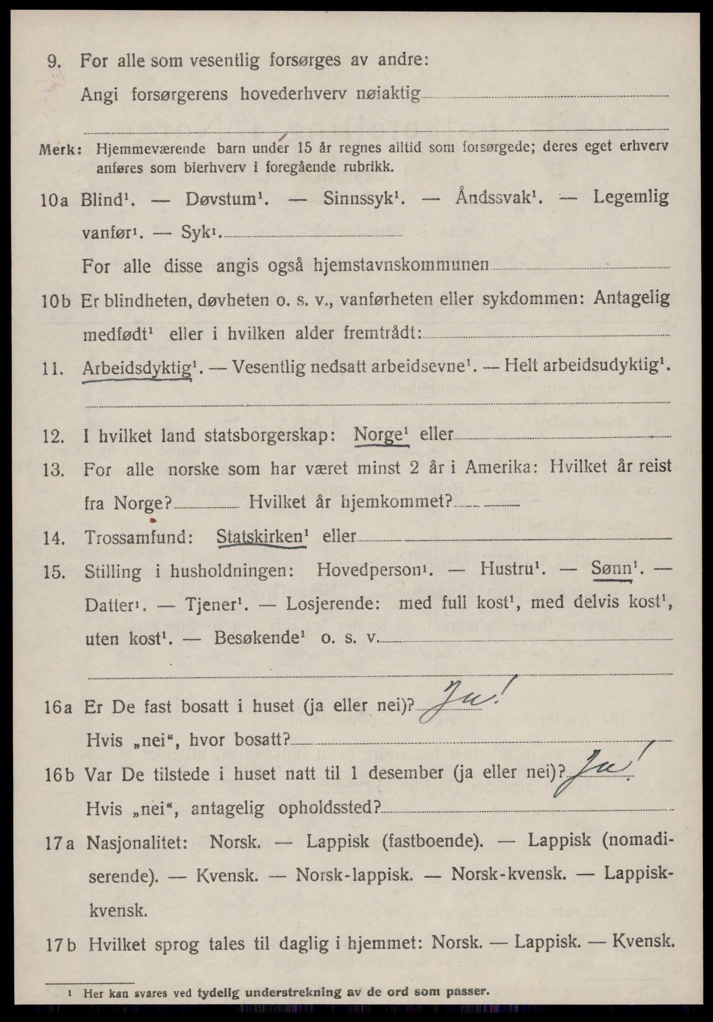 SAT, Folketelling 1920 for 1612 Hemne herred, 1920, s. 4713