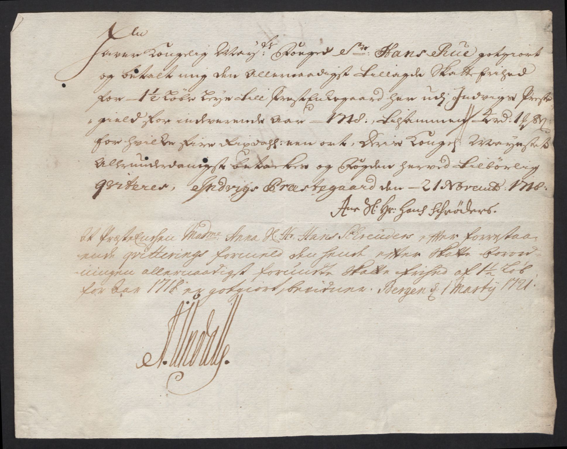 Rentekammeret inntil 1814, Reviderte regnskaper, Fogderegnskap, RA/EA-4092/R53/L3441: Fogderegnskap Sunn- og Nordfjord, 1717-1718, s. 423