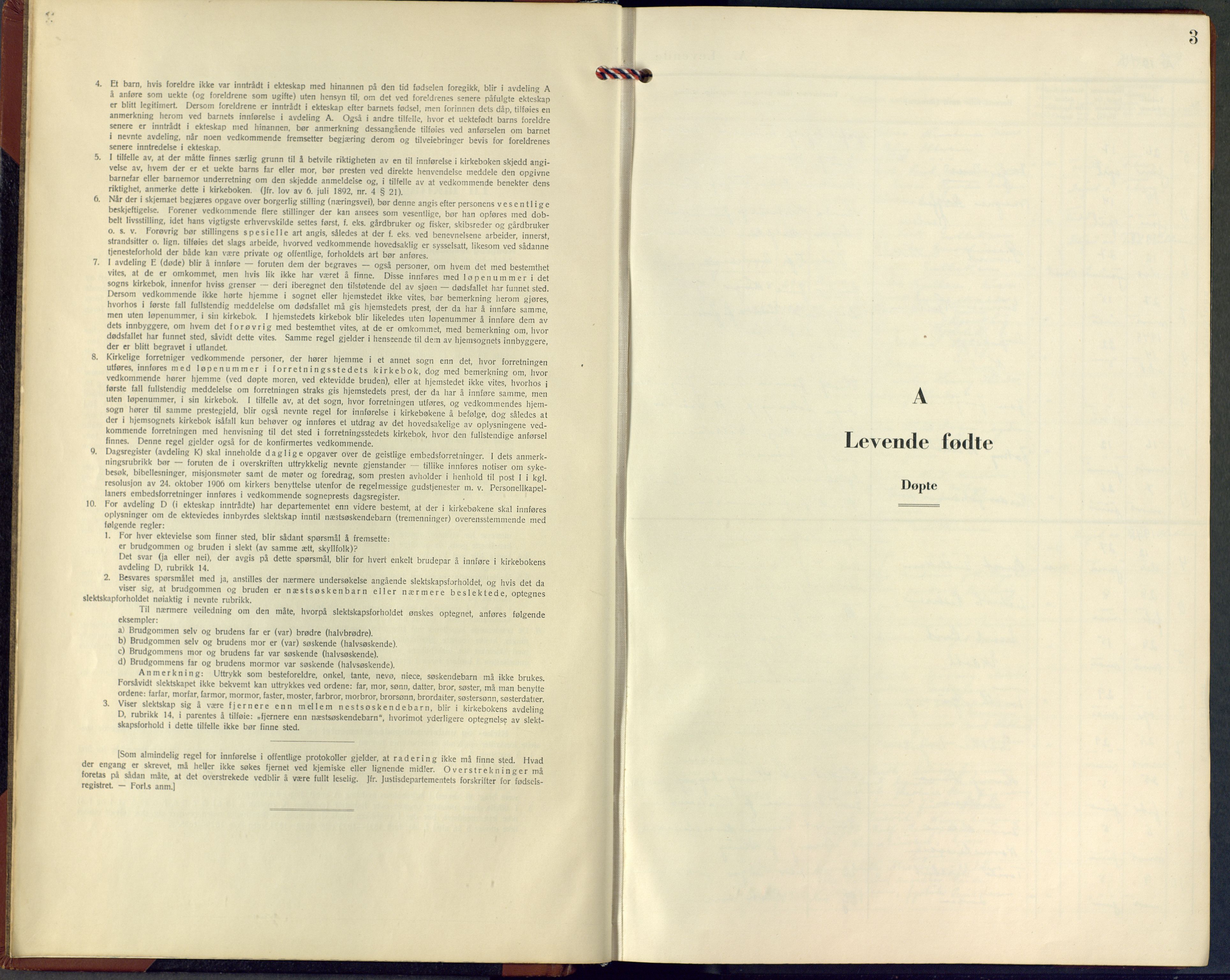 Tjøme kirkebøker, SAKO/A-328/G/Ga/L0005: Klokkerbok nr. 5, 1949-1965, s. 3