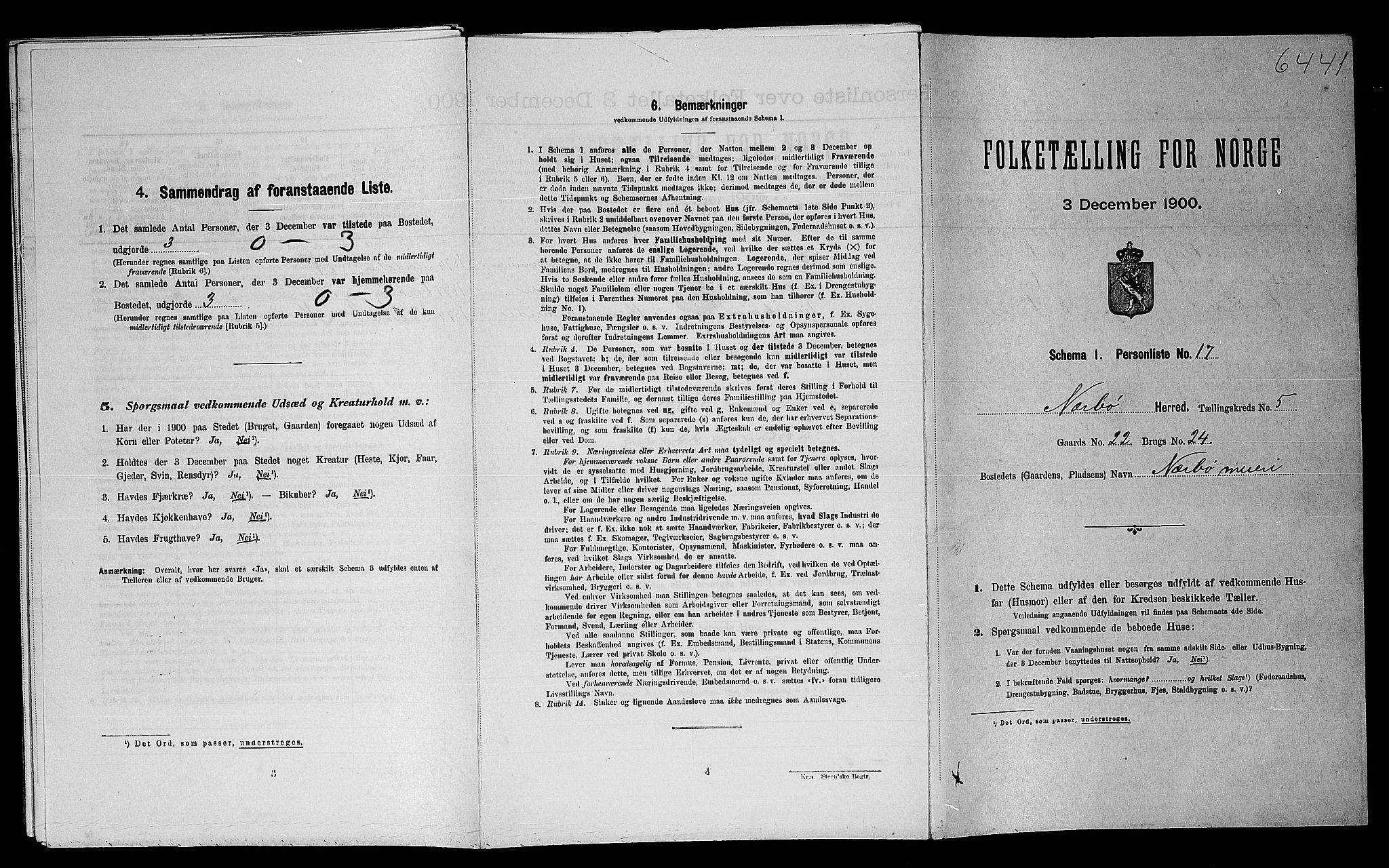 SAST, Folketelling 1900 for 1119 Nærbø herred, 1900, s. 447