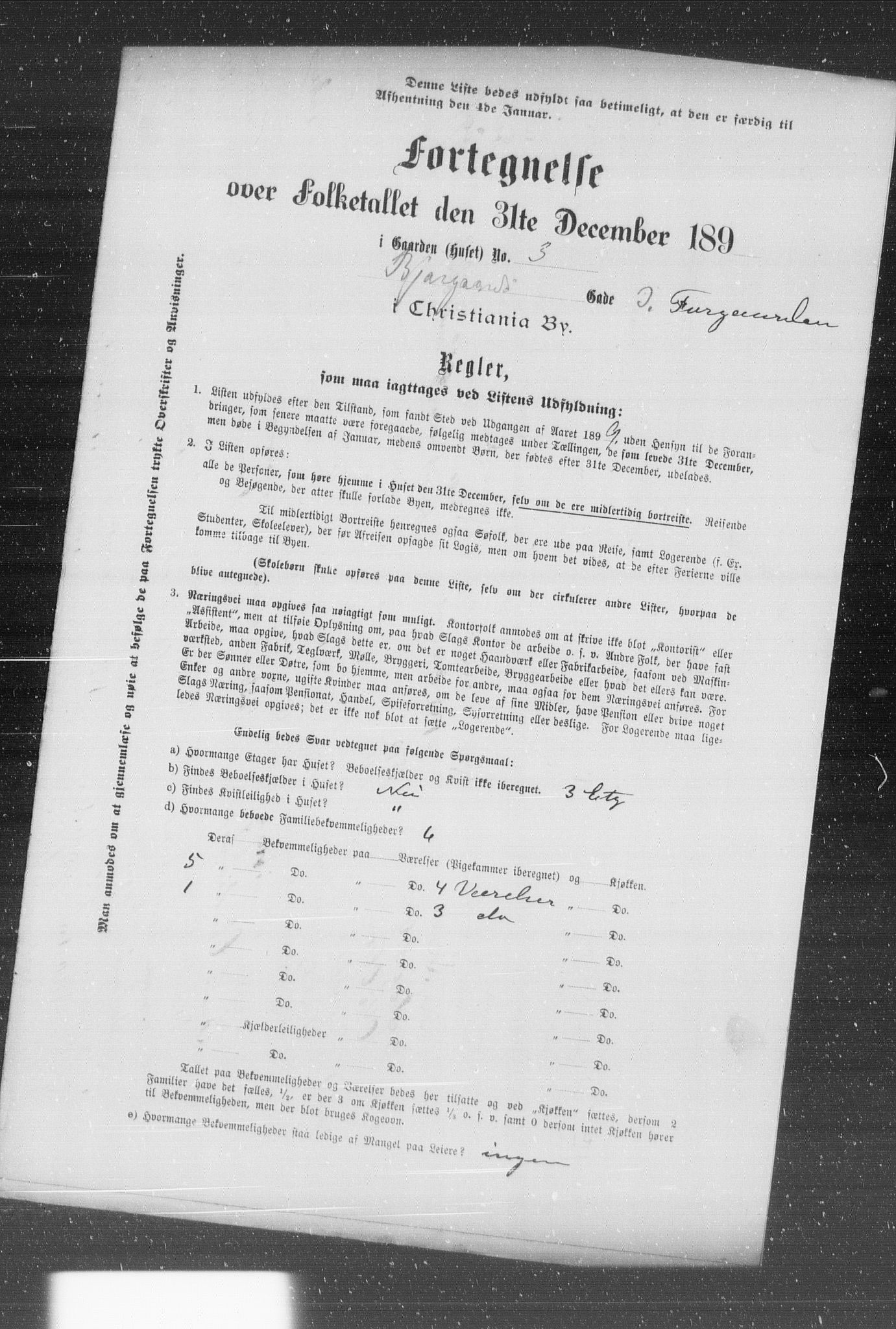 OBA, Kommunal folketelling 31.12.1899 for Kristiania kjøpstad, 1899, s. 788