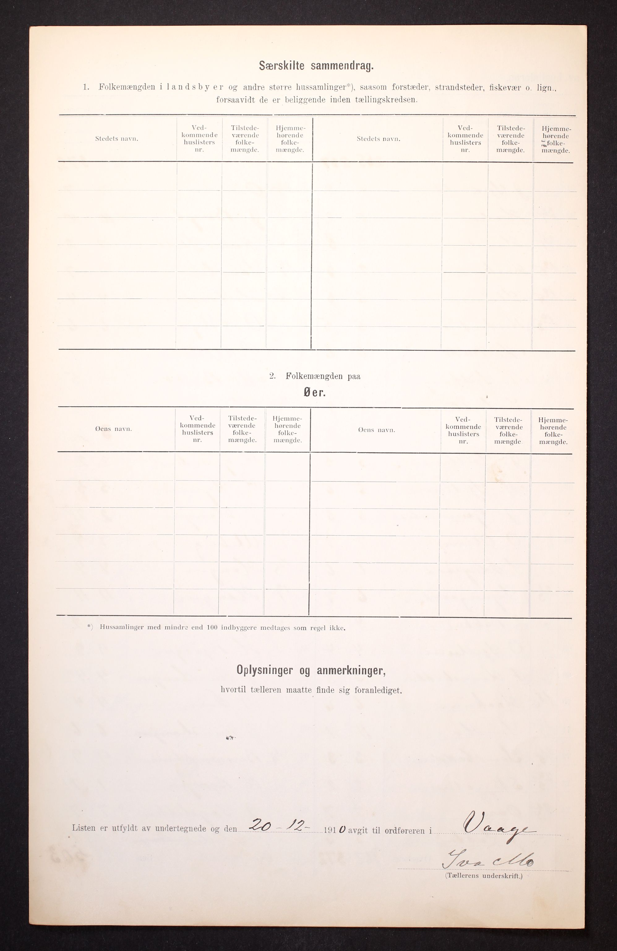 RA, Folketelling 1910 for 0515 Vågå herred, 1910, s. 9
