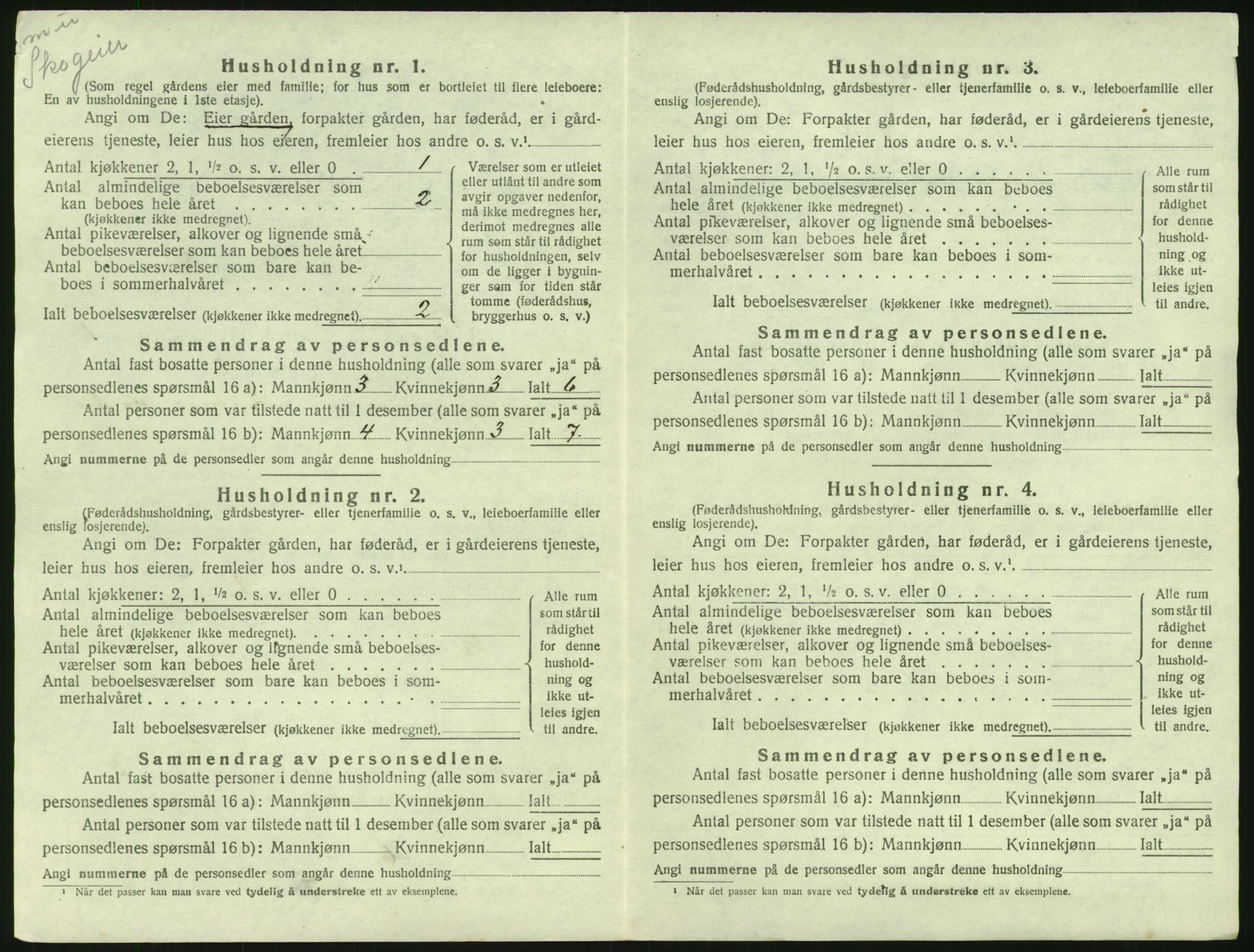 SAH, Folketelling 1920 for 0428 Trysil herred, 1920, s. 108
