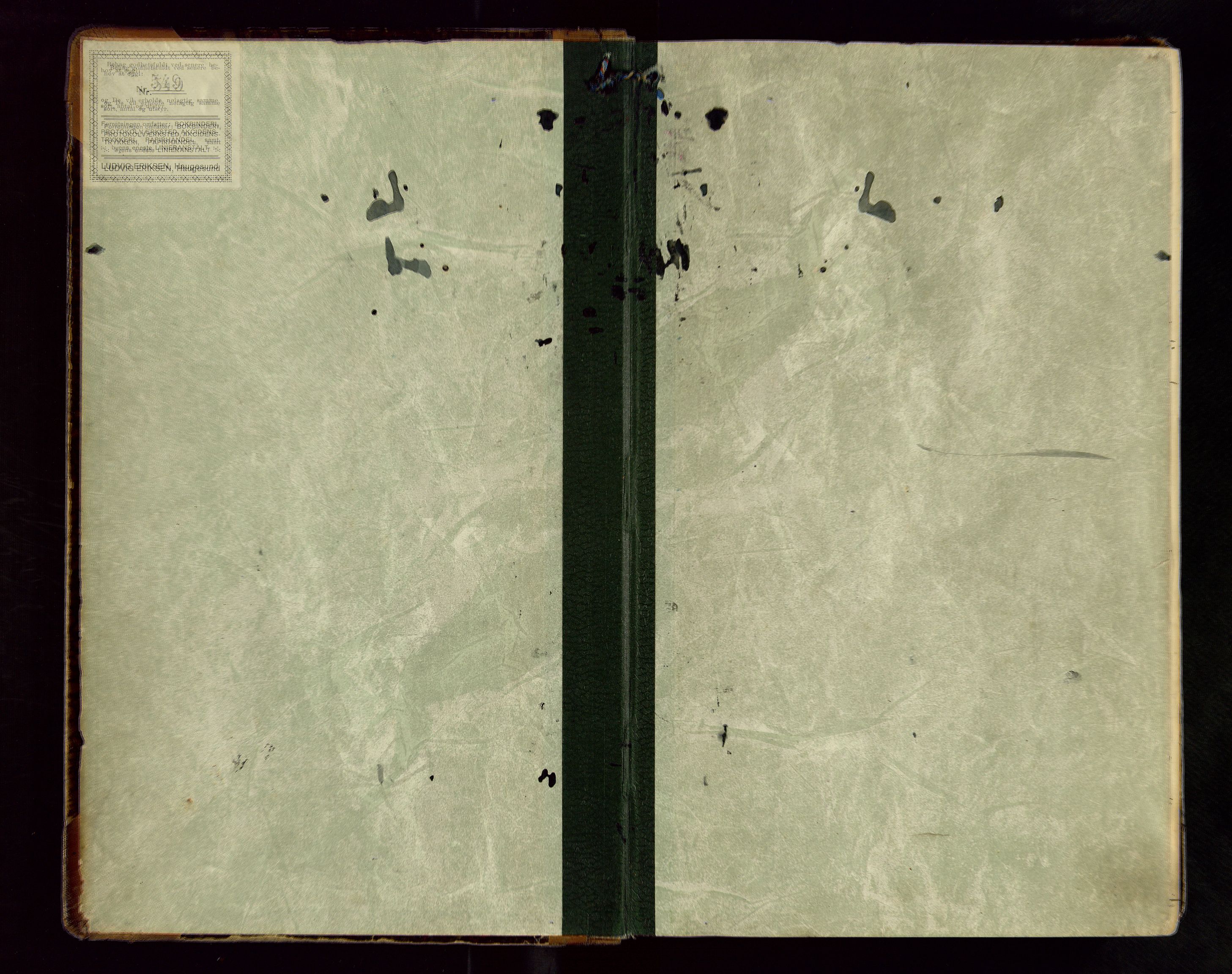 Haugesund tingrett, SAST/A-101415/01/IV/IVB/L0004: Skifteregistreringsprotokoll, med register, 1914-1923