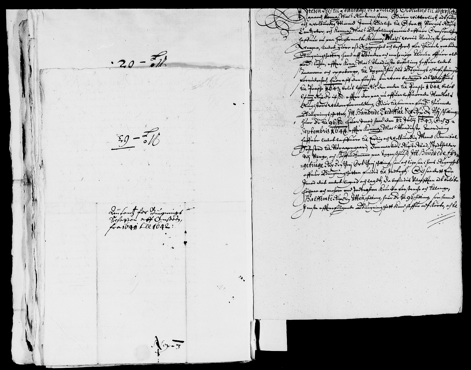 Rentekammeret inntil 1814, Reviderte regnskaper, Lensregnskaper, AV/RA-EA-5023/R/Rb/Rbe/L0003: Onsøy len, 1615-1656