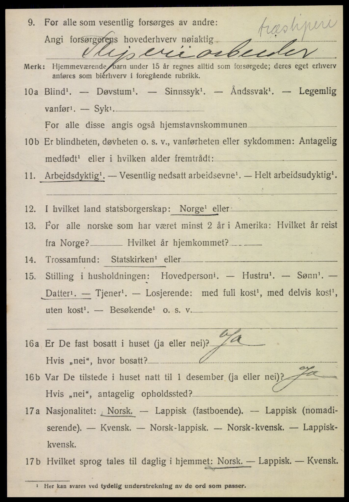 SAT, Folketelling 1920 for 1747 Otterøy herred, 1920, s. 1392