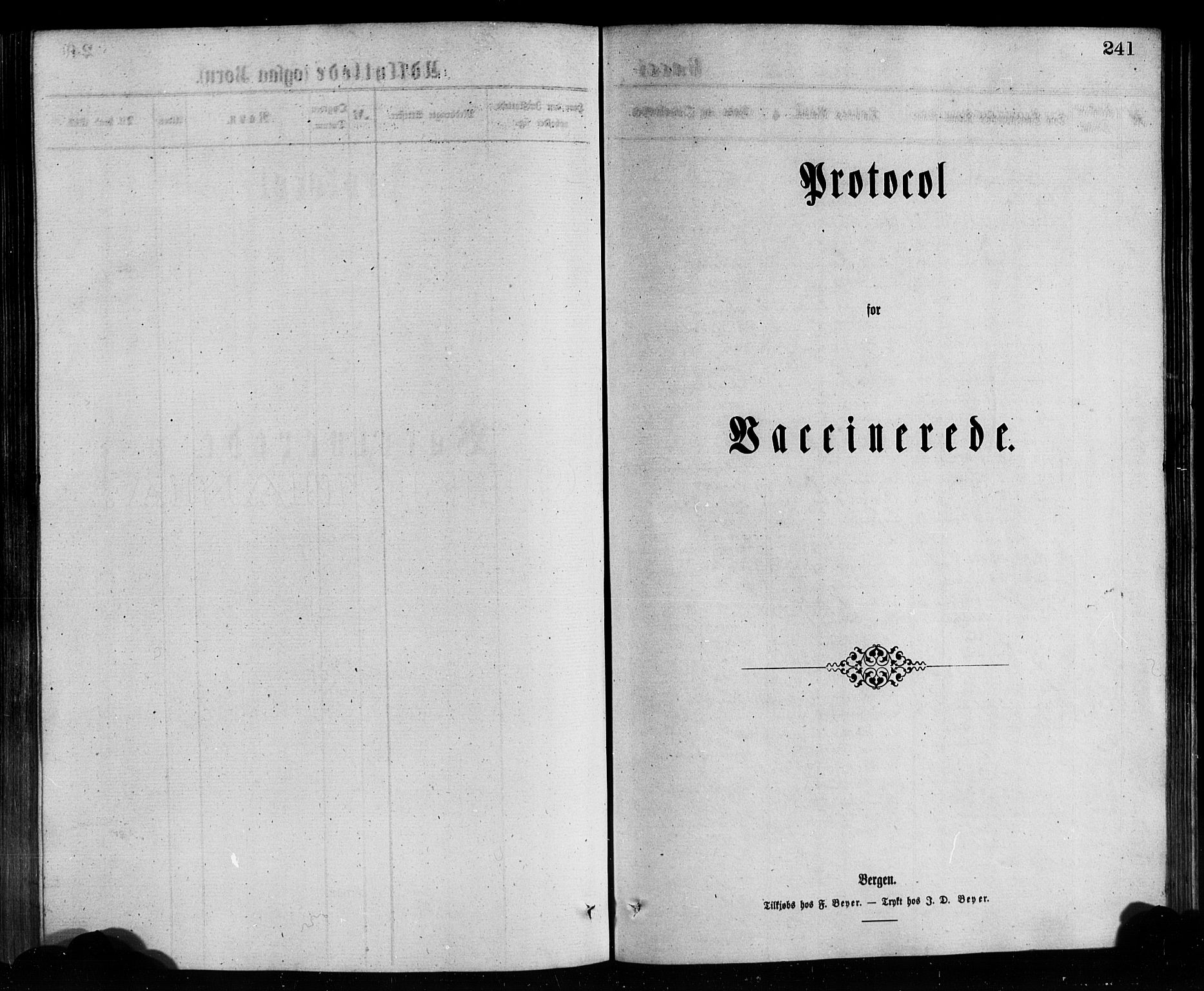 Bremanger sokneprestembete, SAB/A-82201/H/Hab/Haba/L0002: Klokkerbok nr. A 2, 1866-1889, s. 241