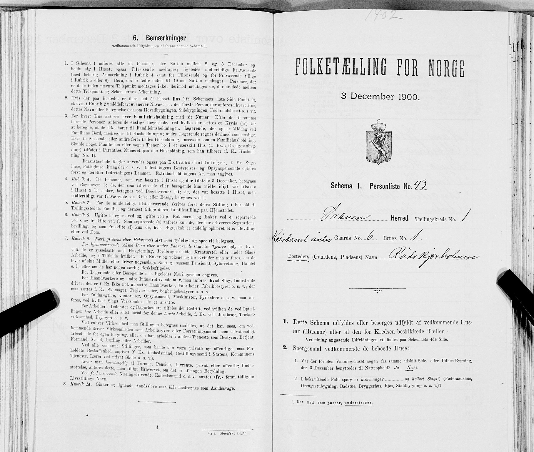 SAT, Folketelling 1900 for 1835 Træna herred, 1900, s. 136