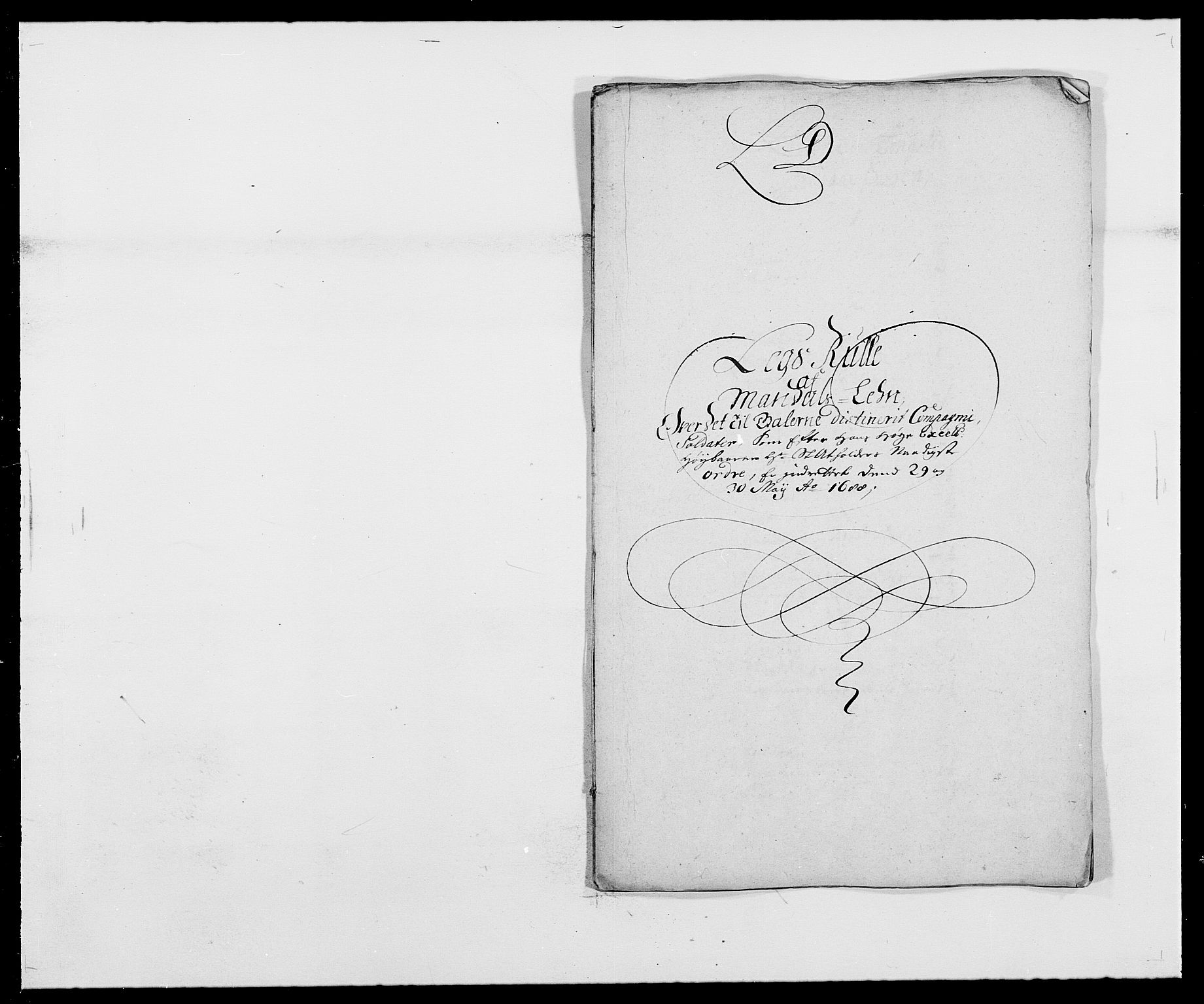 Rentekammeret inntil 1814, Reviderte regnskaper, Fogderegnskap, AV/RA-EA-4092/R42/L2543: Mandal fogderi, 1688-1691, s. 54