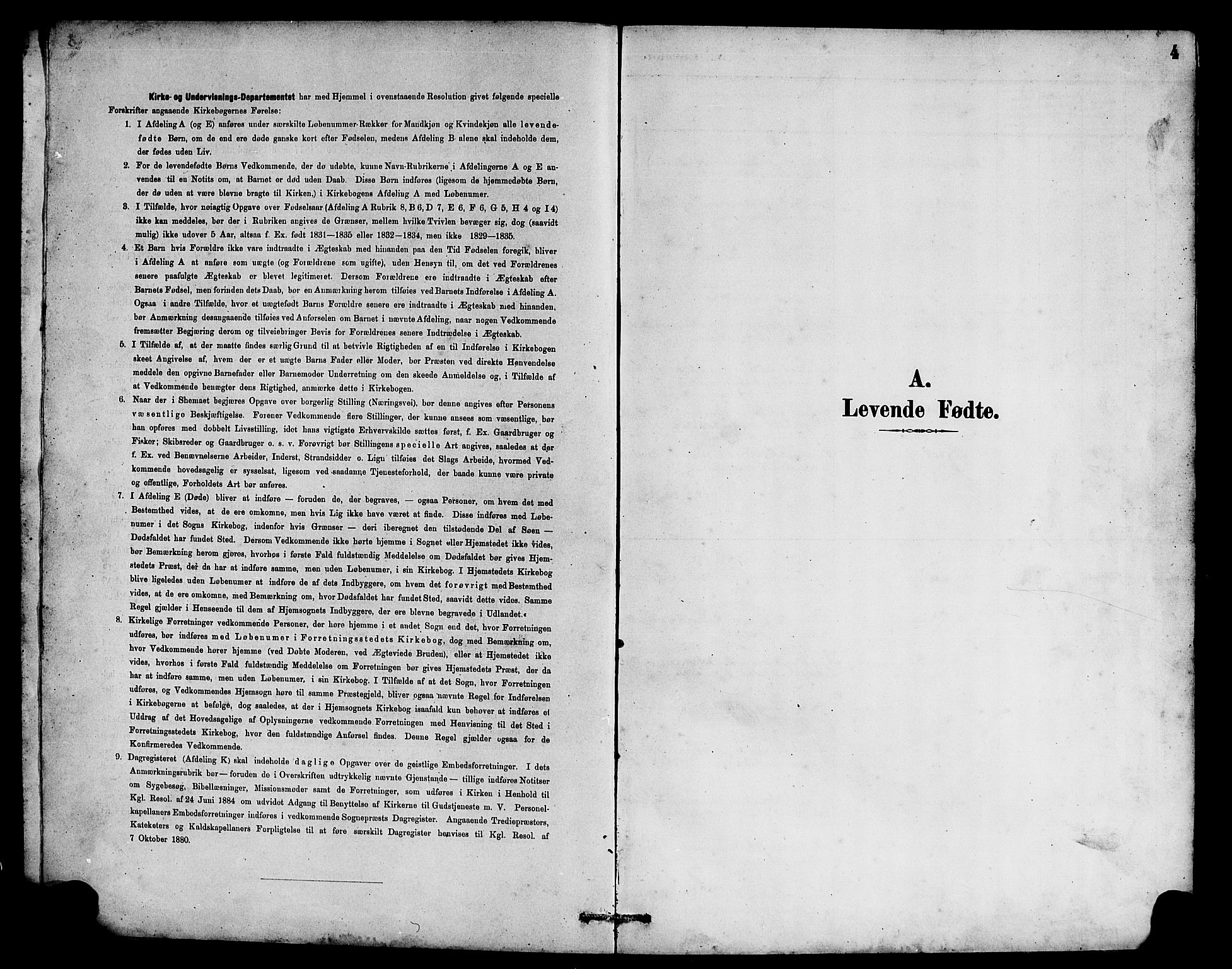 Hyllestad sokneprestembete, SAB/A-80401: Klokkerbok nr. B 2, 1889-1915, s. 4