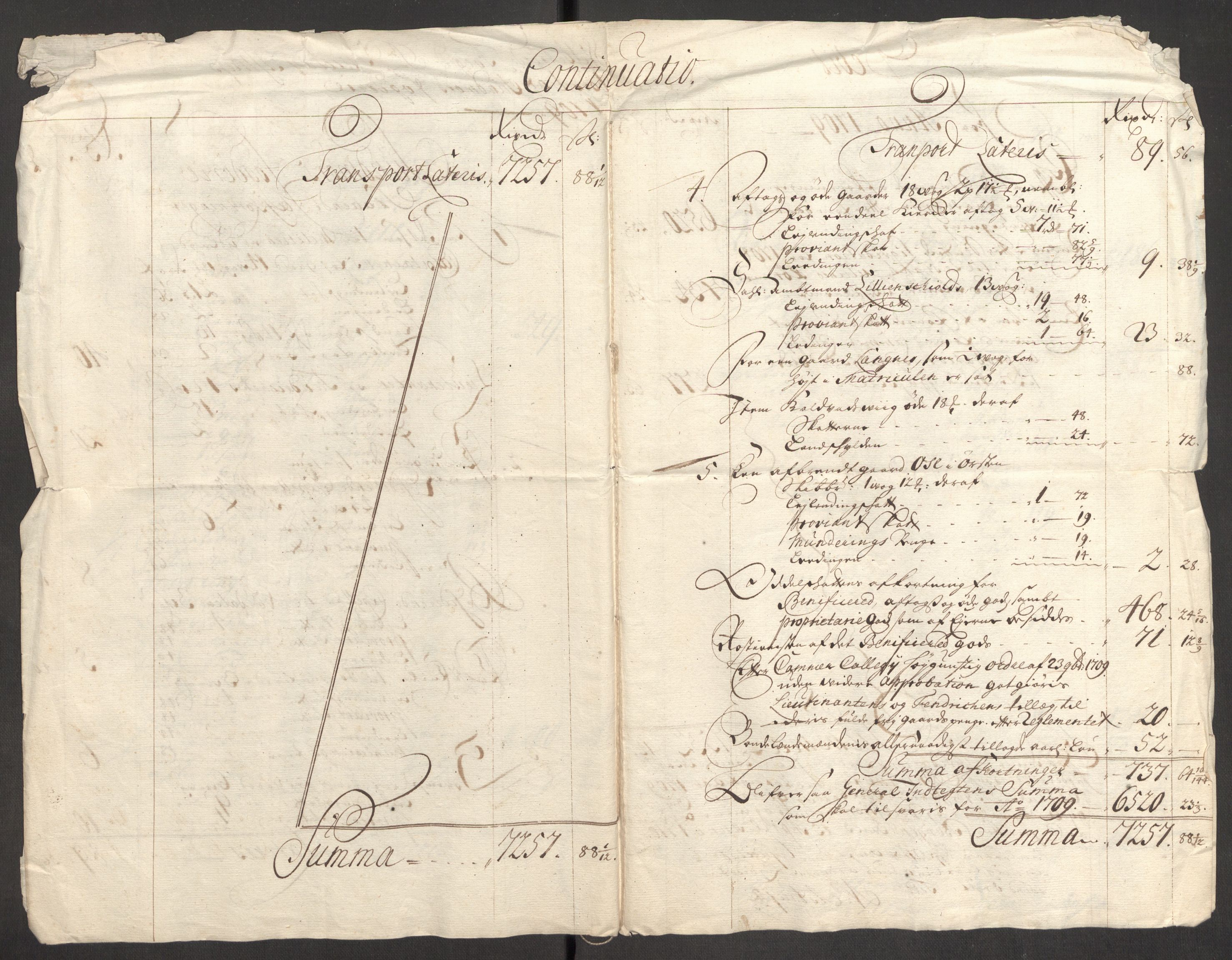 Rentekammeret inntil 1814, Reviderte regnskaper, Fogderegnskap, AV/RA-EA-4092/R54/L3562: Fogderegnskap Sunnmøre, 1708-1709, s. 230