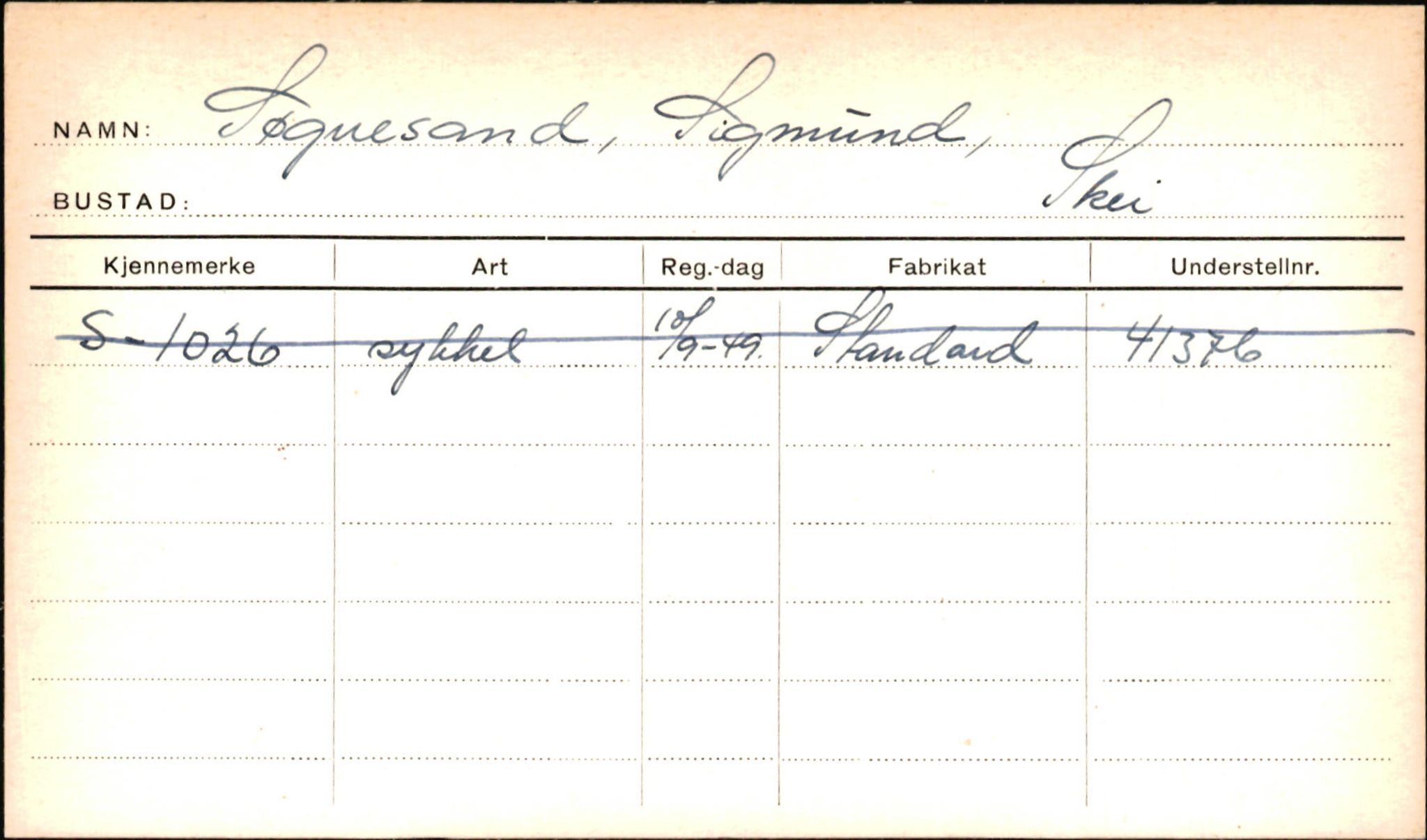 Statens vegvesen, Sogn og Fjordane vegkontor, AV/SAB-A-5301/4/F/L0002: Eigarregister Fjordane til 1.6.1961, 1930-1961, s. 59