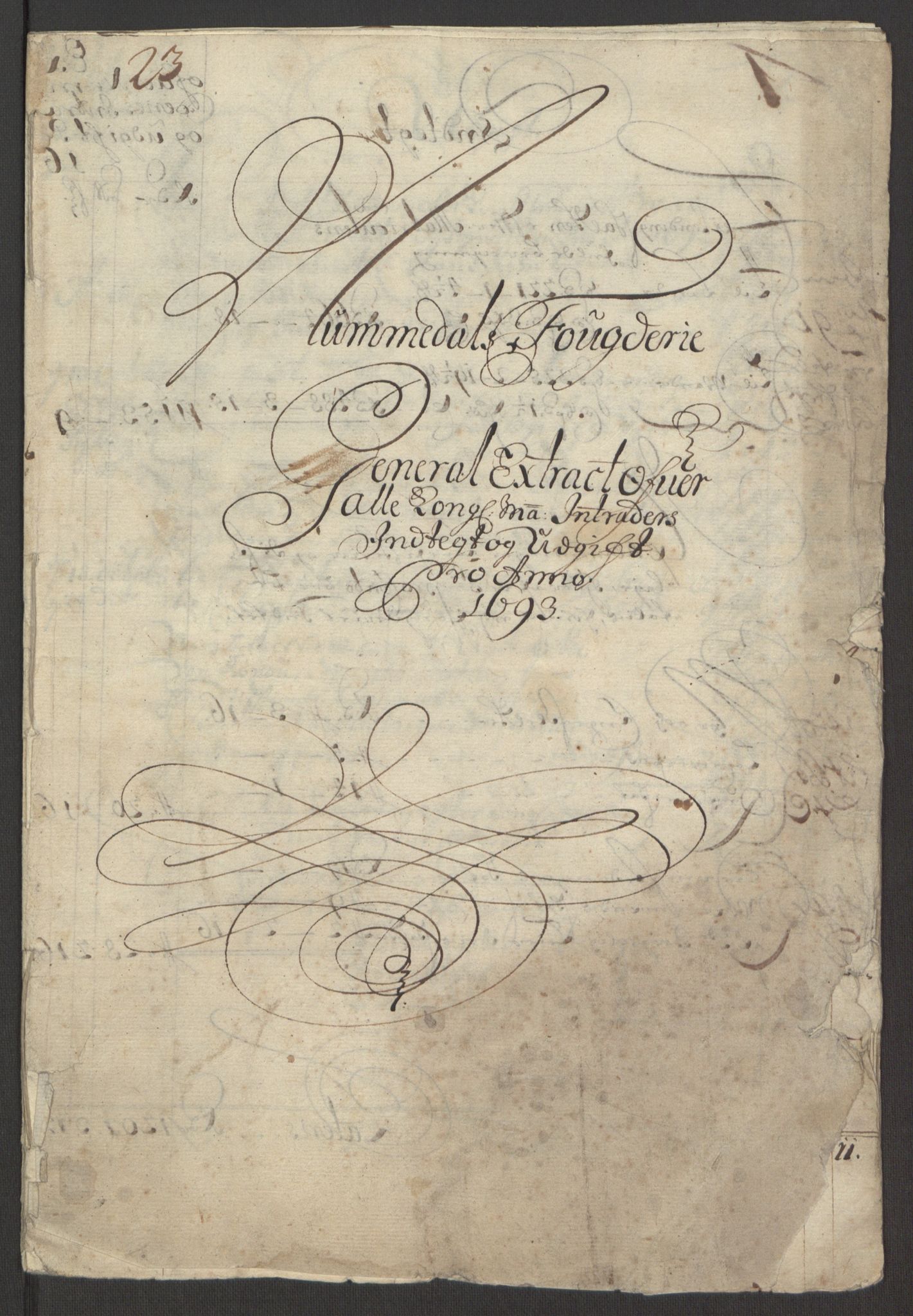 Rentekammeret inntil 1814, Reviderte regnskaper, Fogderegnskap, AV/RA-EA-4092/R64/L4424: Fogderegnskap Namdal, 1692-1695, s. 229