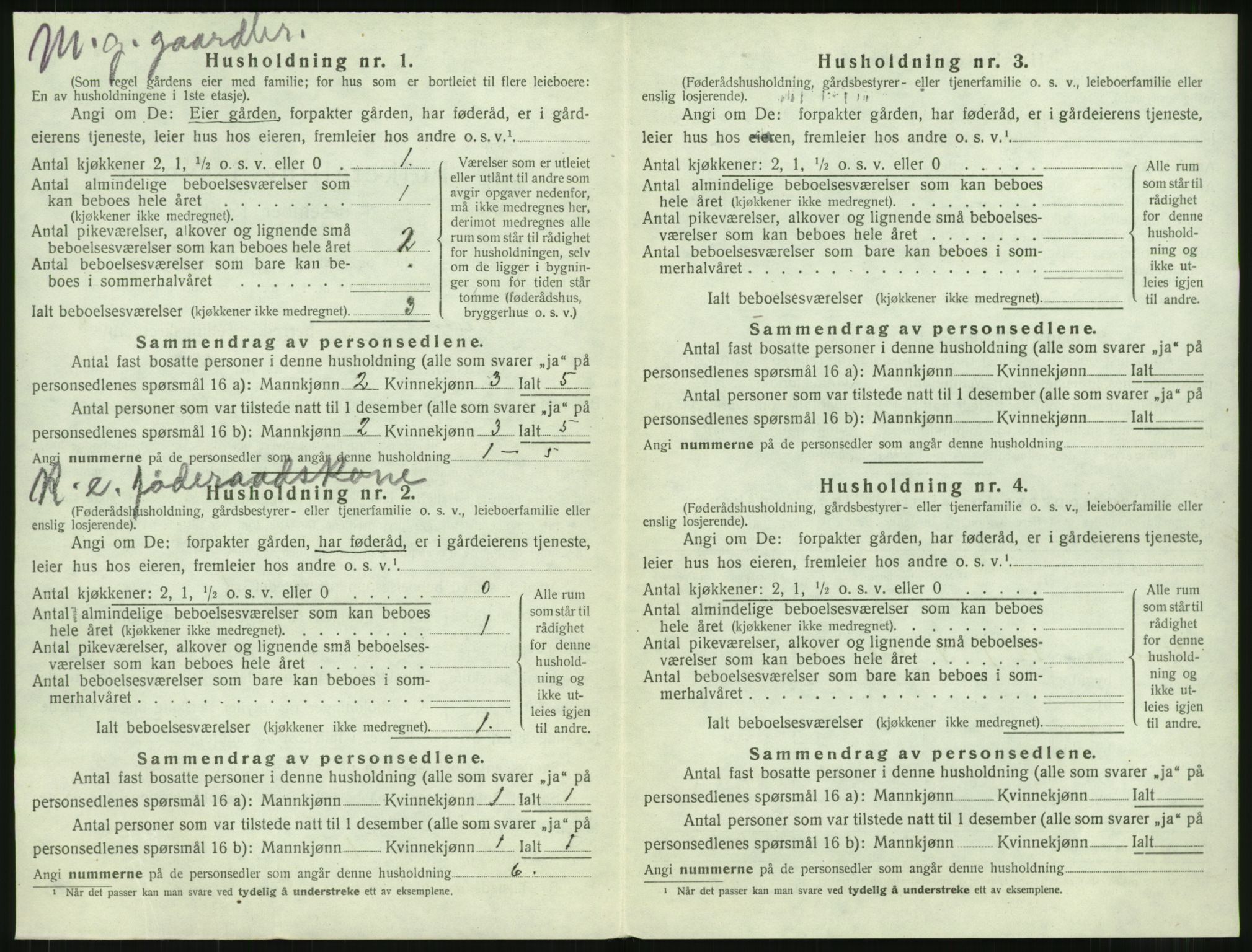 SAT, Folketelling 1920 for 1535 Vestnes herred, 1920, s. 918