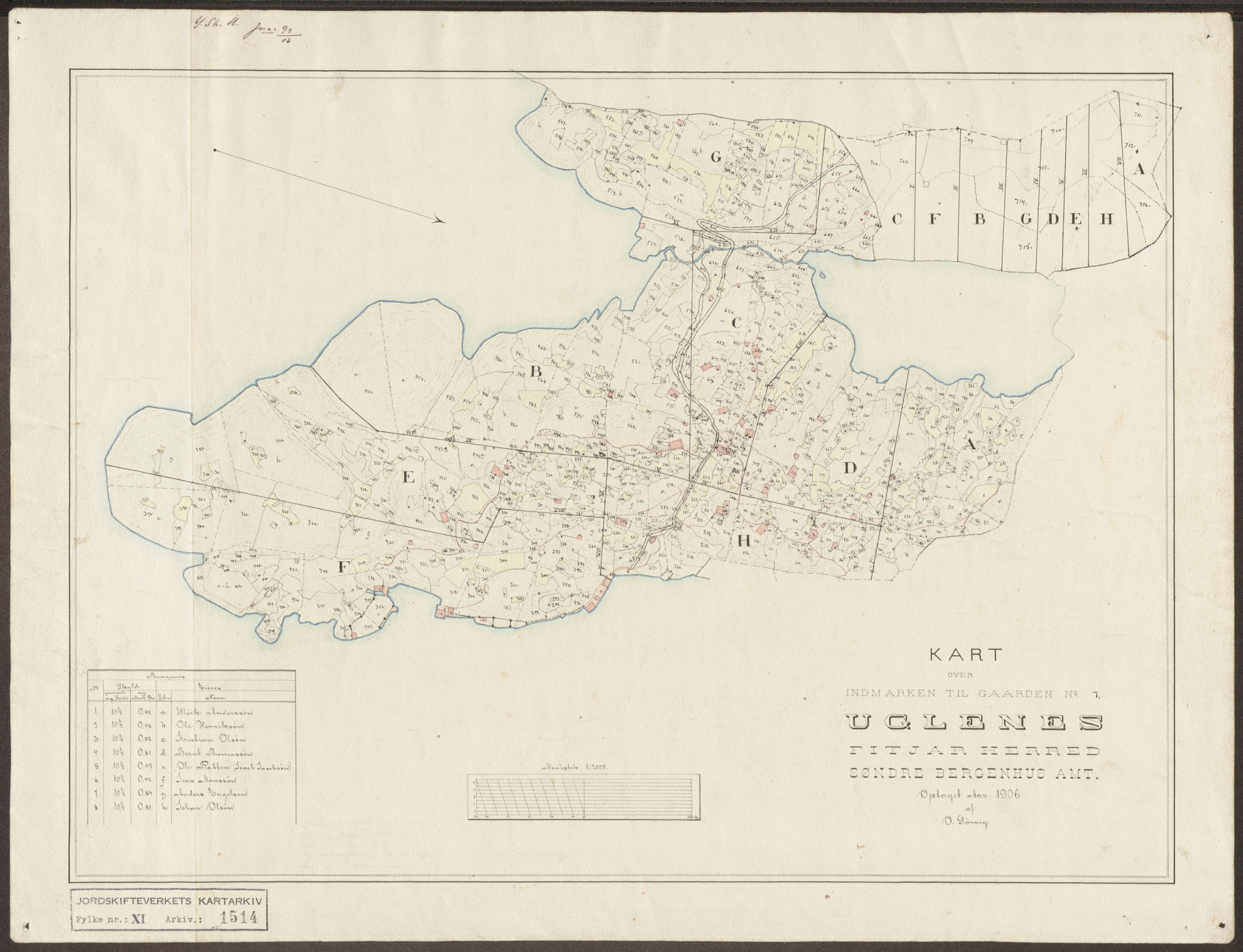 Jordskifteverkets kartarkiv, AV/RA-S-3929/T, 1859-1988, s. 1672