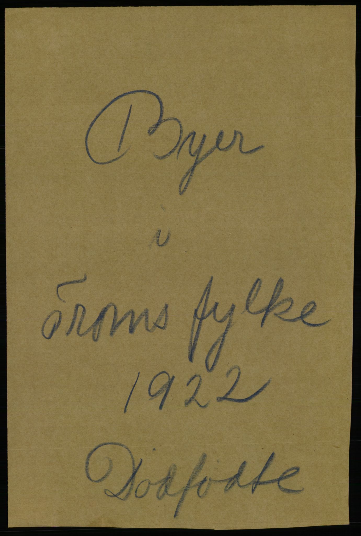 Statistisk sentralbyrå, Sosiodemografiske emner, Befolkning, RA/S-2228/D/Df/Dfc/Dfcb/L0048: Troms fylke: Gifte, døde, dødfødte. Bygder og byer., 1922