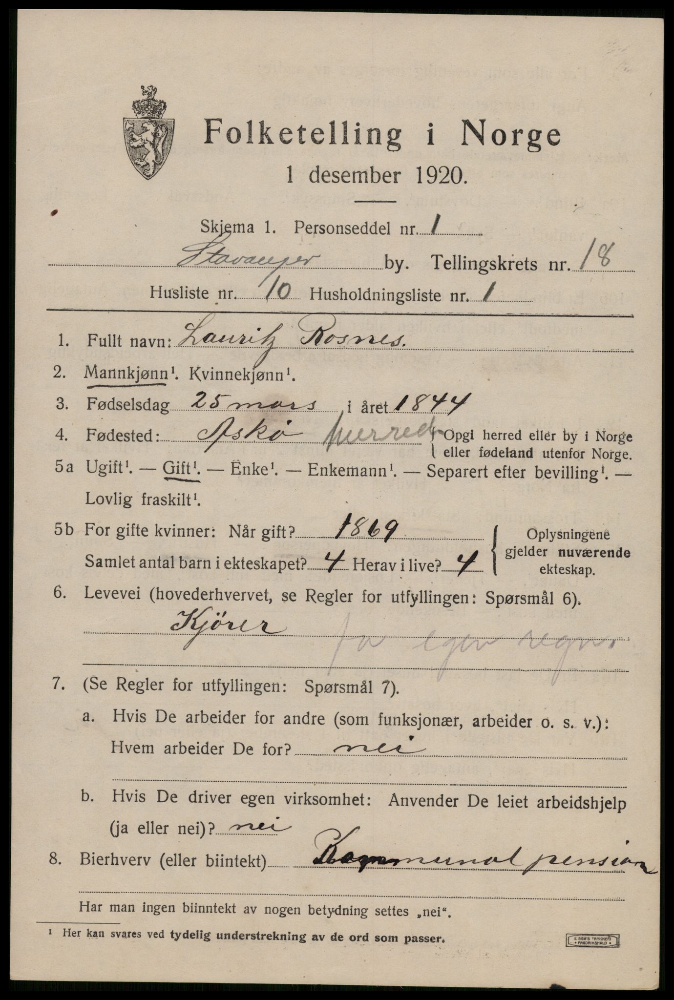 SAST, Folketelling 1920 for 1103 Stavanger kjøpstad, 1920, s. 66792