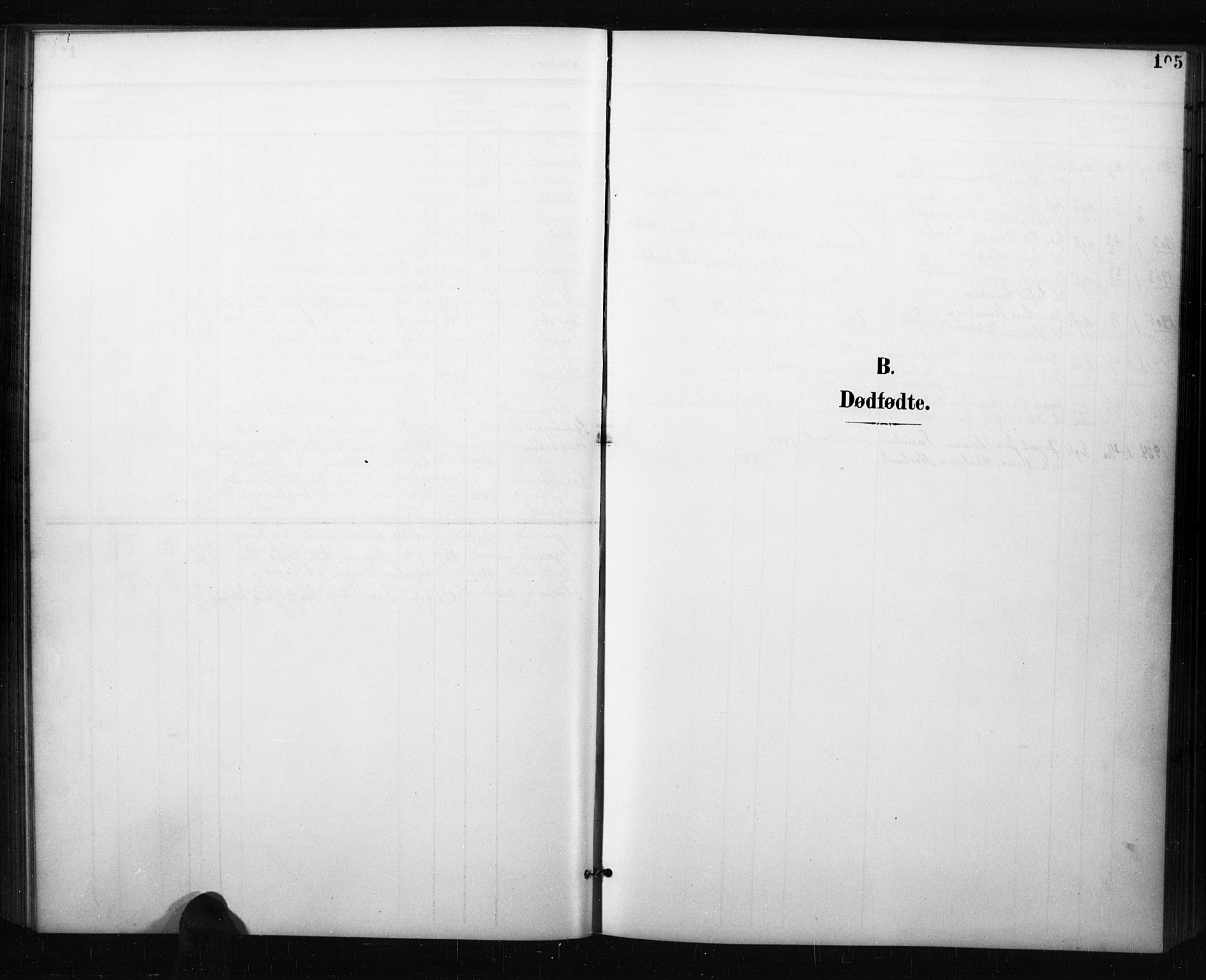 Aremark prestekontor Kirkebøker, AV/SAO-A-10899/G/Gb/L0001: Klokkerbok nr. II 1, 1901-1927, s. 105