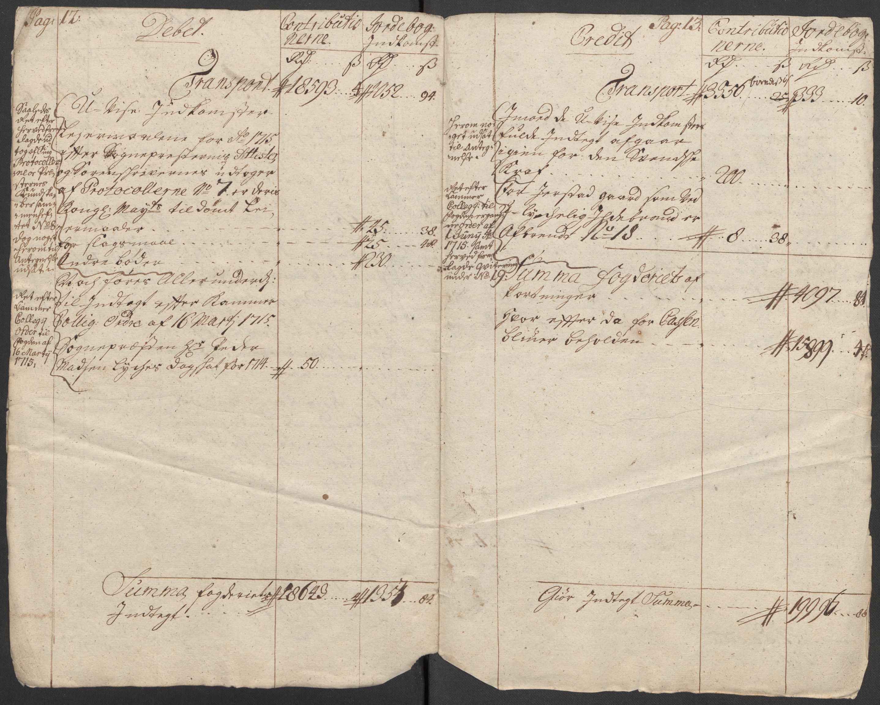 Rentekammeret inntil 1814, Reviderte regnskaper, Fogderegnskap, AV/RA-EA-4092/R18/L1314: Fogderegnskap Hadeland, Toten og Valdres, 1715, s. 9