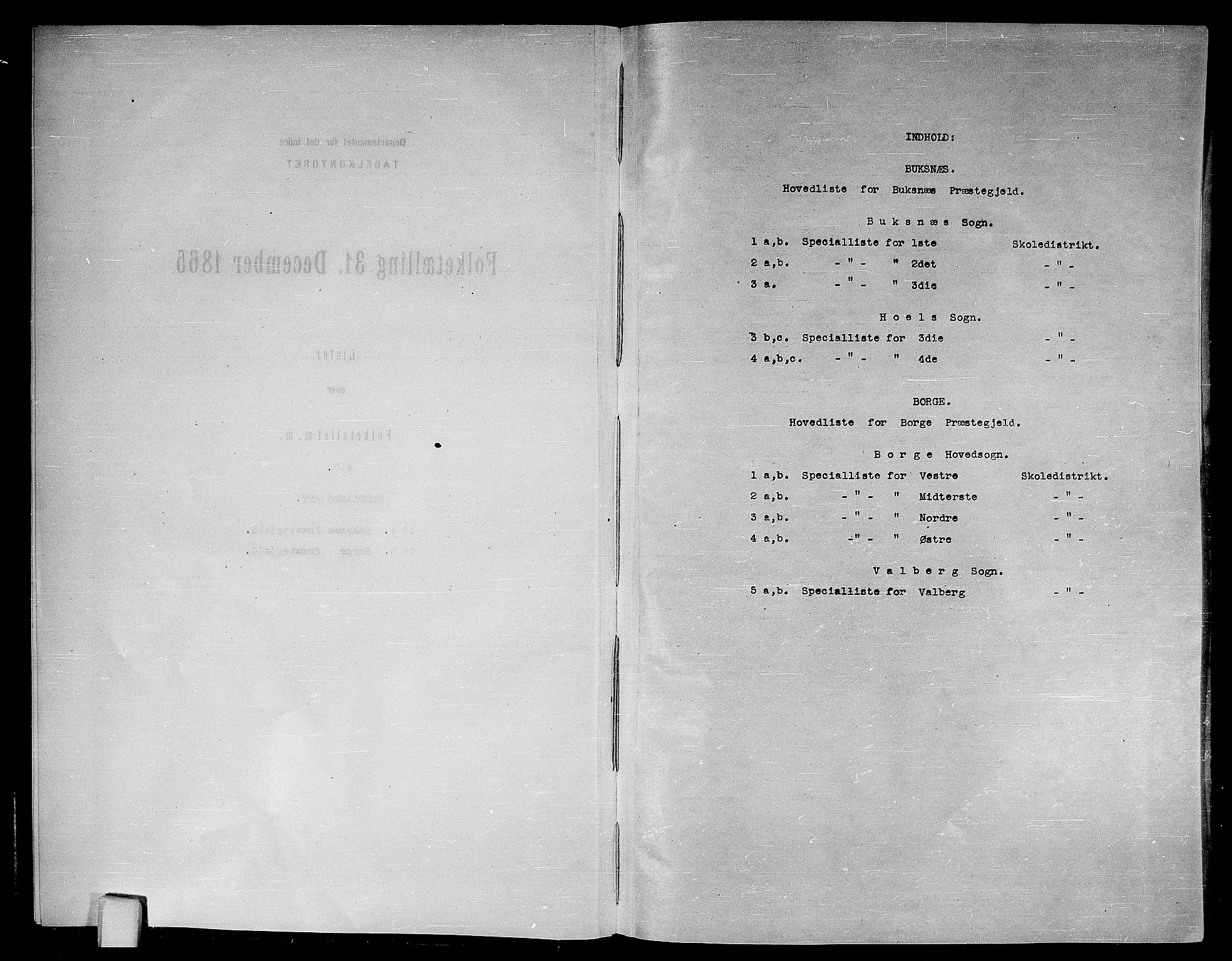 RA, Folketelling 1865 for 1860P Buksnes prestegjeld, 1865, s. 4