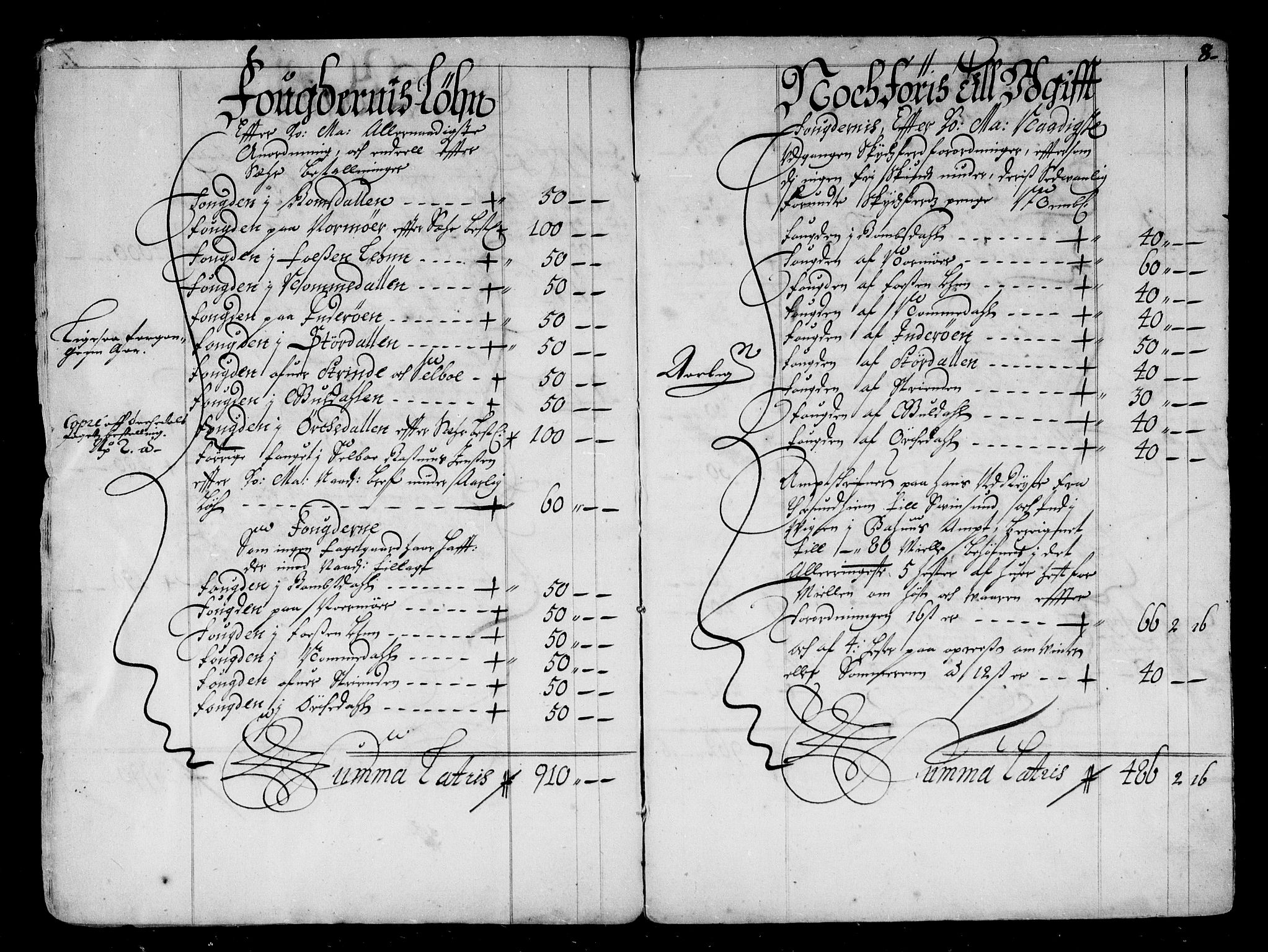 Rentekammeret inntil 1814, Reviderte regnskaper, Stiftamtstueregnskaper, Trondheim stiftamt og Nordland amt, AV/RA-EA-6044/R/Rd/L0036: Trondheim stiftamt, 1668-1672