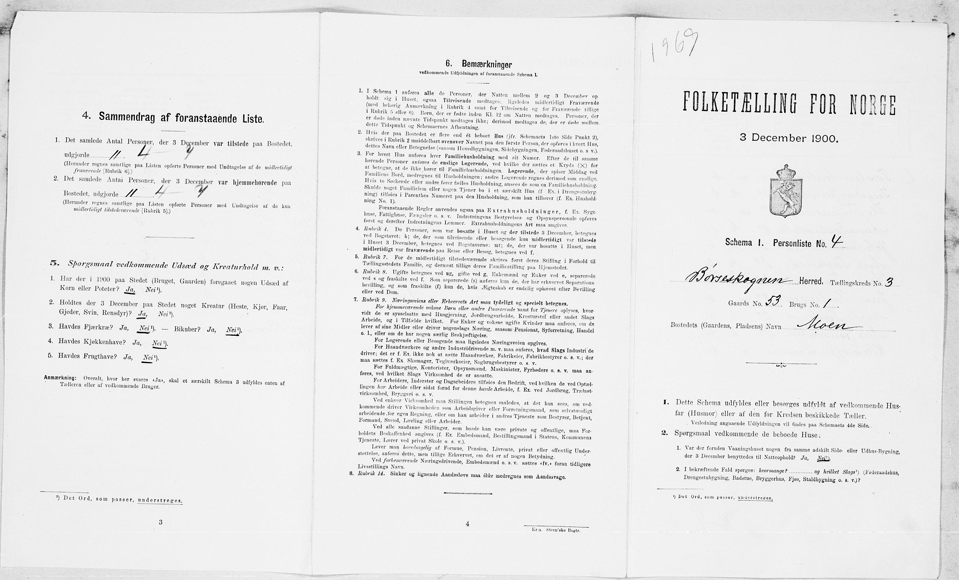 SAT, Folketelling 1900 for 1657 Børseskogn herred, 1900, s. 377