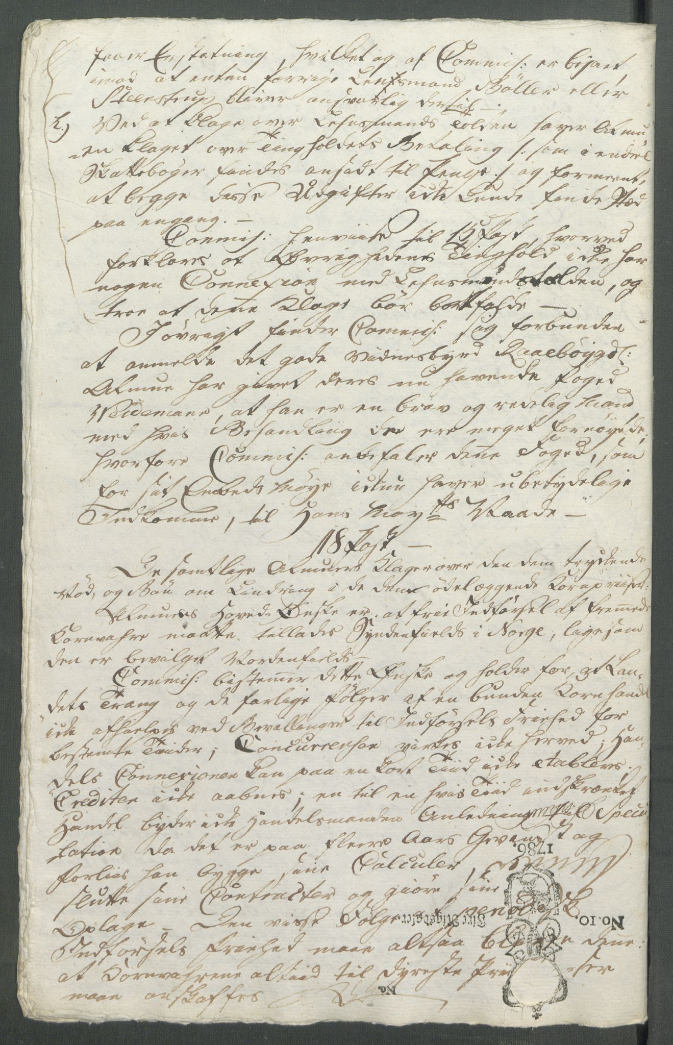 Rentekammeret inntil 1814, Realistisk ordnet avdeling, AV/RA-EA-4070/Od/L0001/0002: Oppløp / [Æ2]: Dokumenter om Lofthusurolighetene i Nedenes, 1786-1789, s. 135