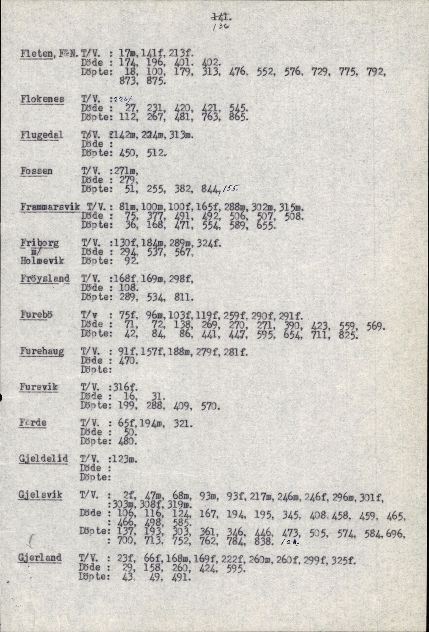 Samling av fulltekstavskrifter, SAB/FULLTEKST/B/14/0007: Førde sokneprestembete, ministerialbok nr. A 3, 1749-1764, s. 135