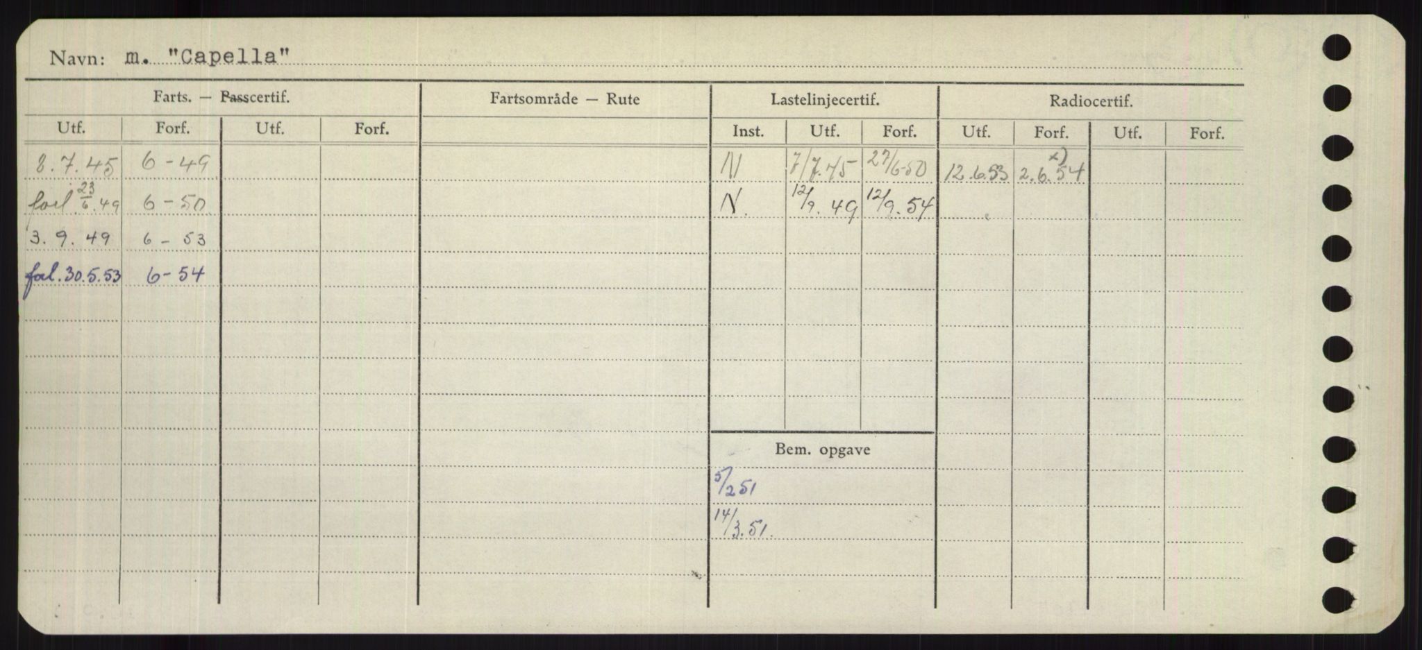 Sjøfartsdirektoratet med forløpere, Skipsmålingen, RA/S-1627/H/Hb/L0001: Fartøy, A-D, s. 428