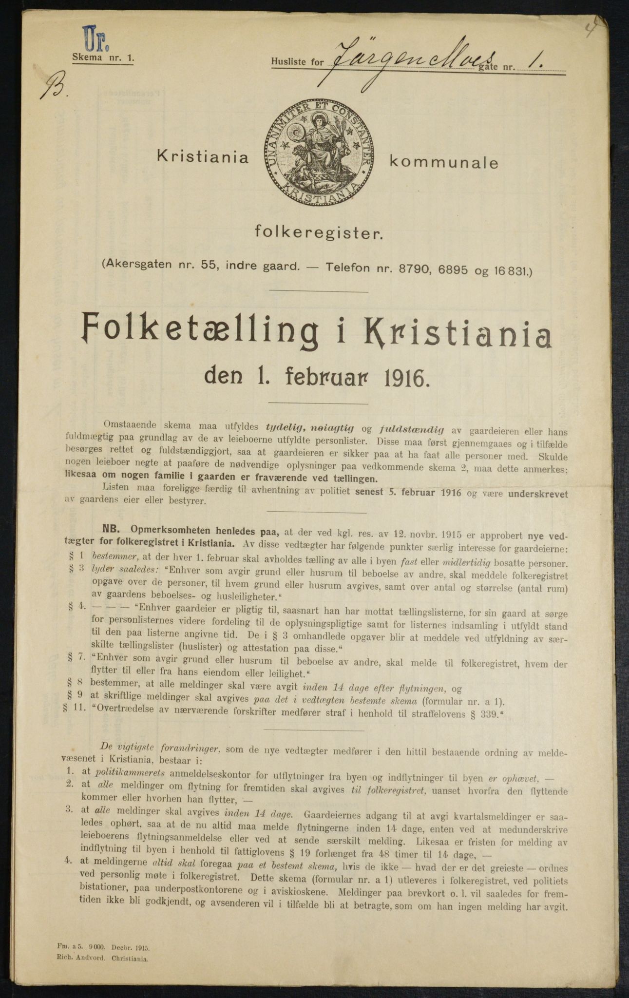 OBA, Kommunal folketelling 1.2.1916 for Kristiania, 1916, s. 48802