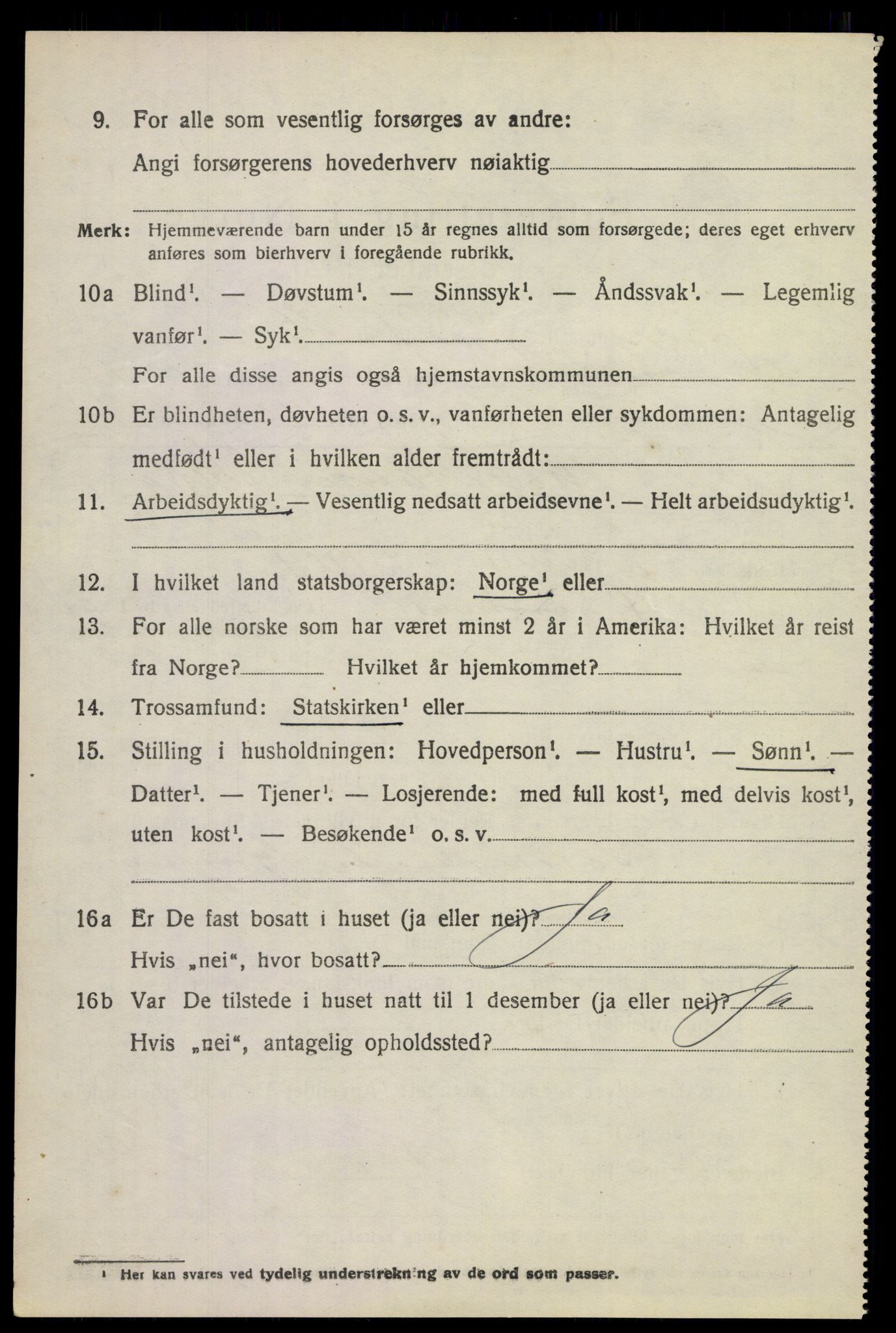 SAKO, Folketelling 1920 for 0630 Øvre Sandsvær herred, 1920, s. 5735