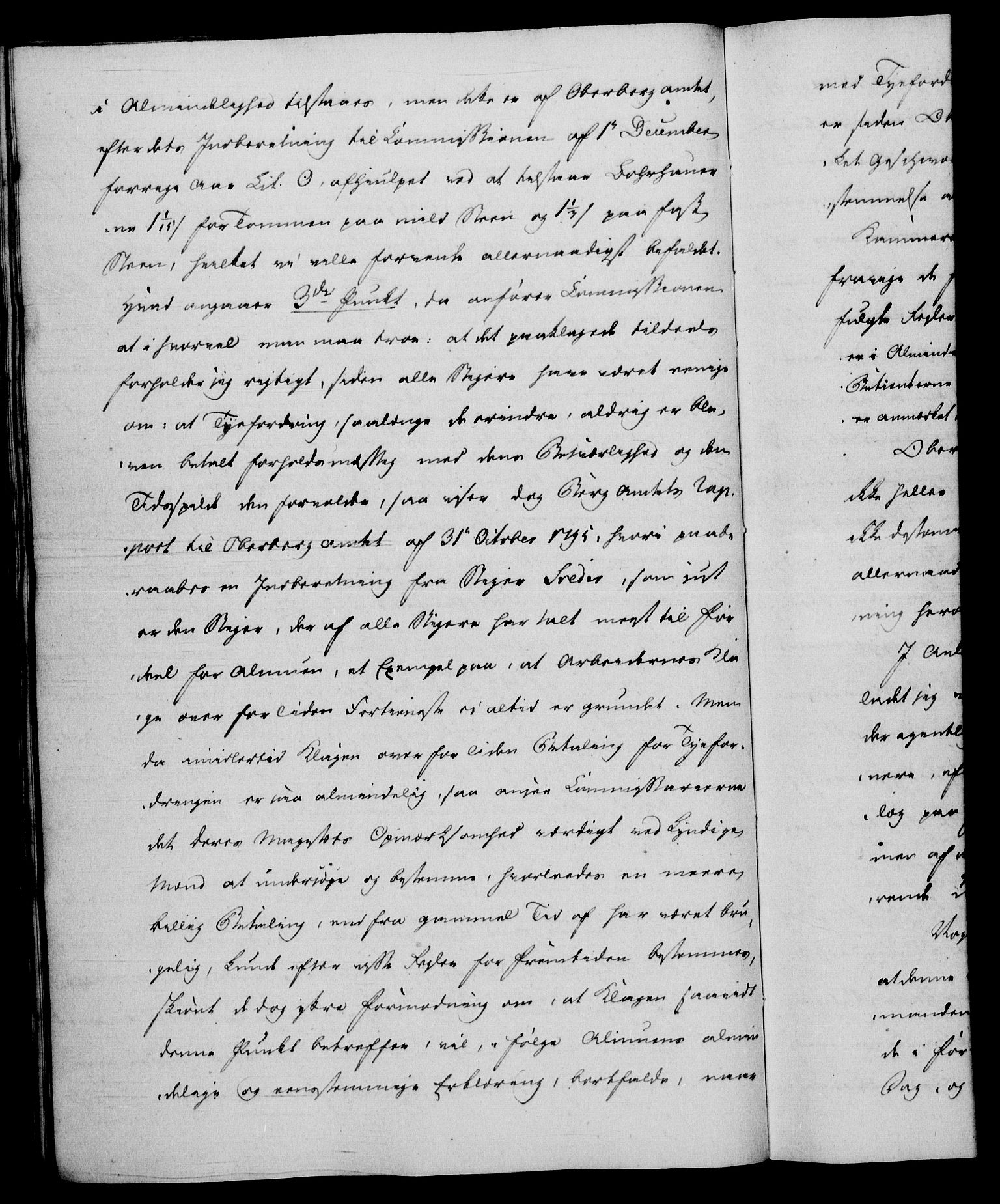 Rentekammeret, Renteskriverkontorene, AV/RA-EA-3115/M/Mf/Mfb/L0003: Relasjons- og resolusjonsprotokoll med register (merket RK 54.9), 1796-1798
