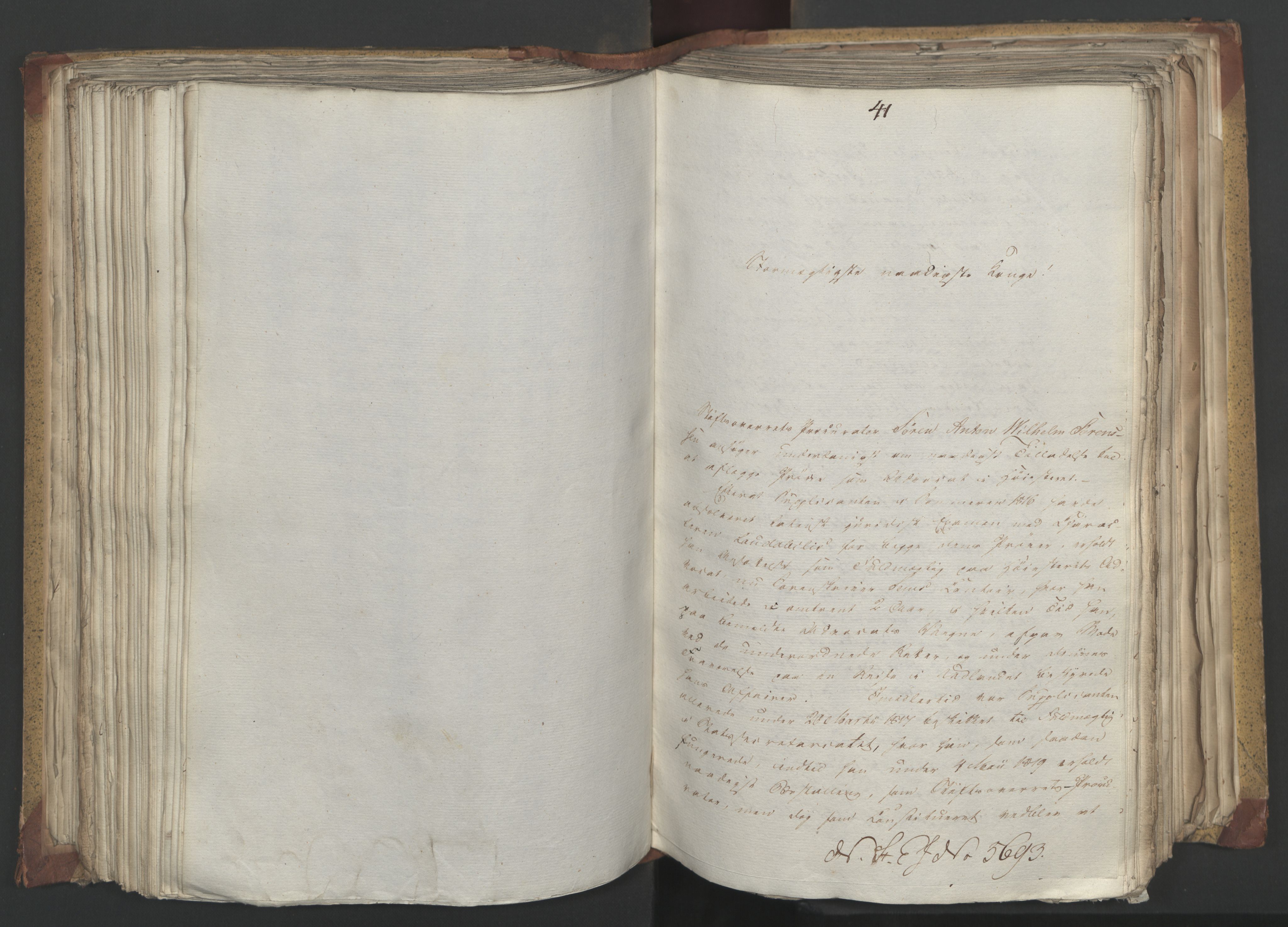Statsrådsavdelingen i Stockholm, AV/RA-S-1003/D/Da/L0029: Regjeringsinnstillinger nr. 5587-5799, 1822, s. 235