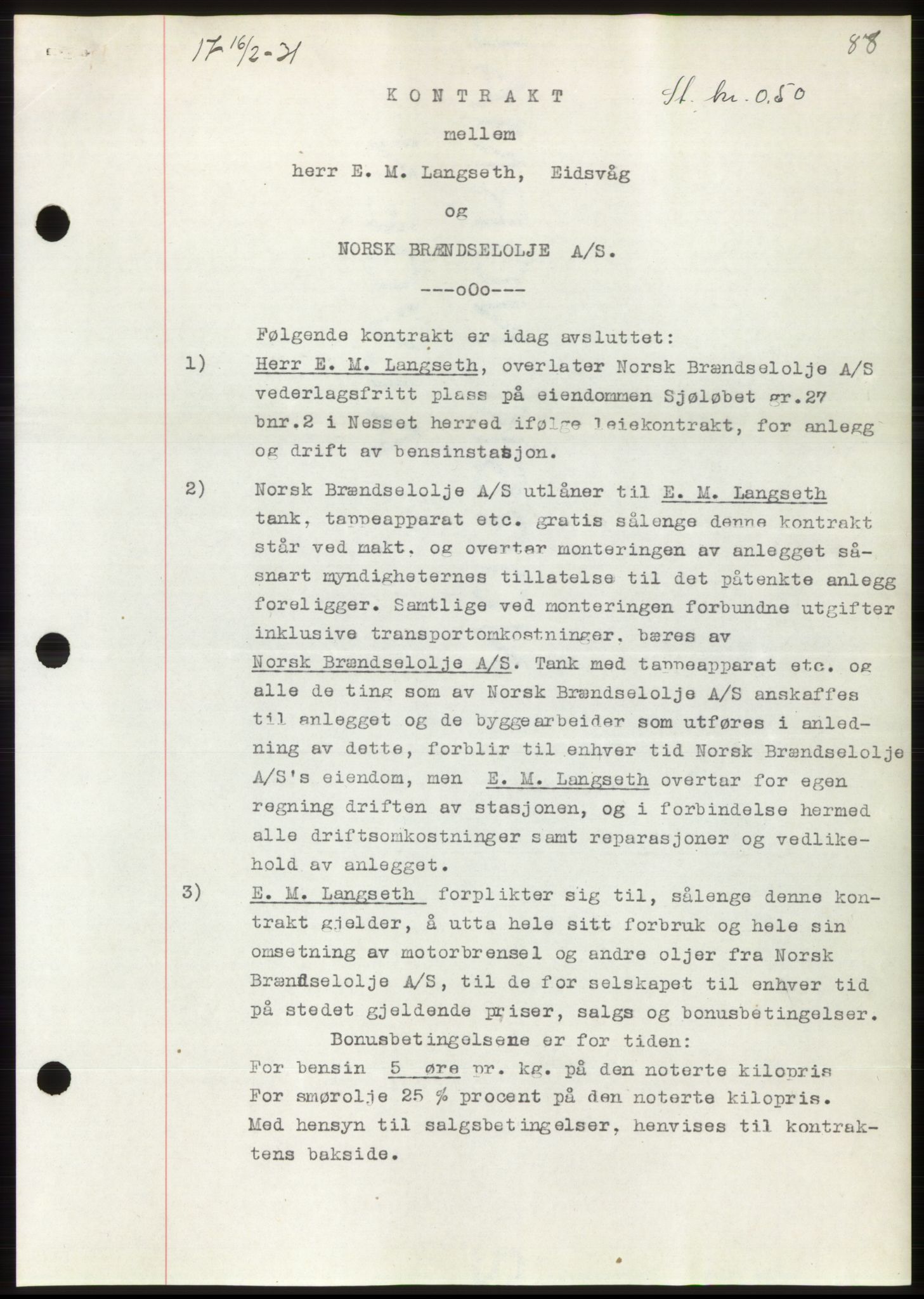 Romsdal sorenskriveri, SAT/A-4149/1/2/2C/L0059: Pantebok nr. 53, 1931-1931, Tingl.dato: 16.02.1931