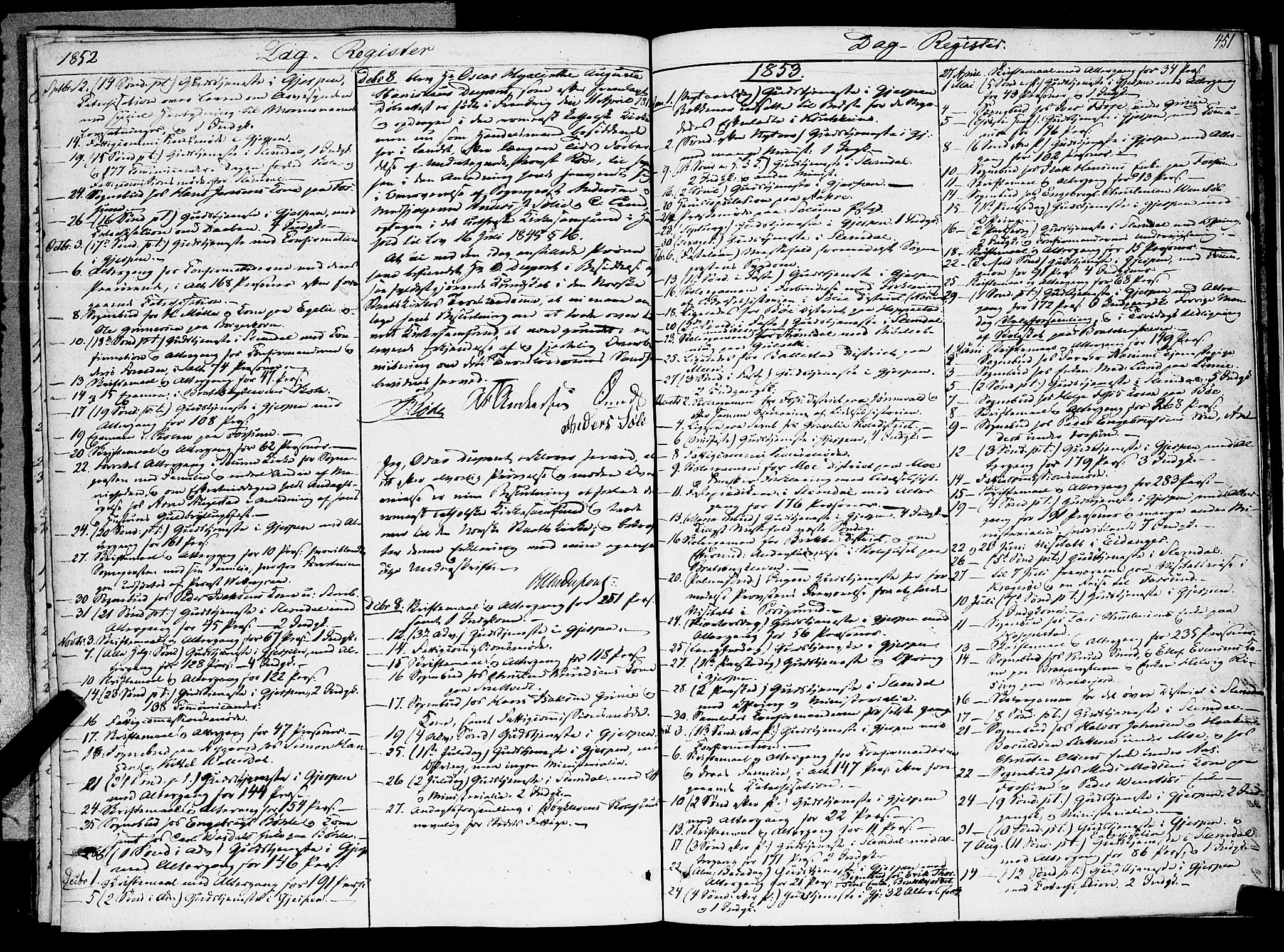 Gjerpen kirkebøker, AV/SAKO-A-265/F/Fa/L0007b: Ministerialbok nr. I 7B, 1834-1857, s. 451