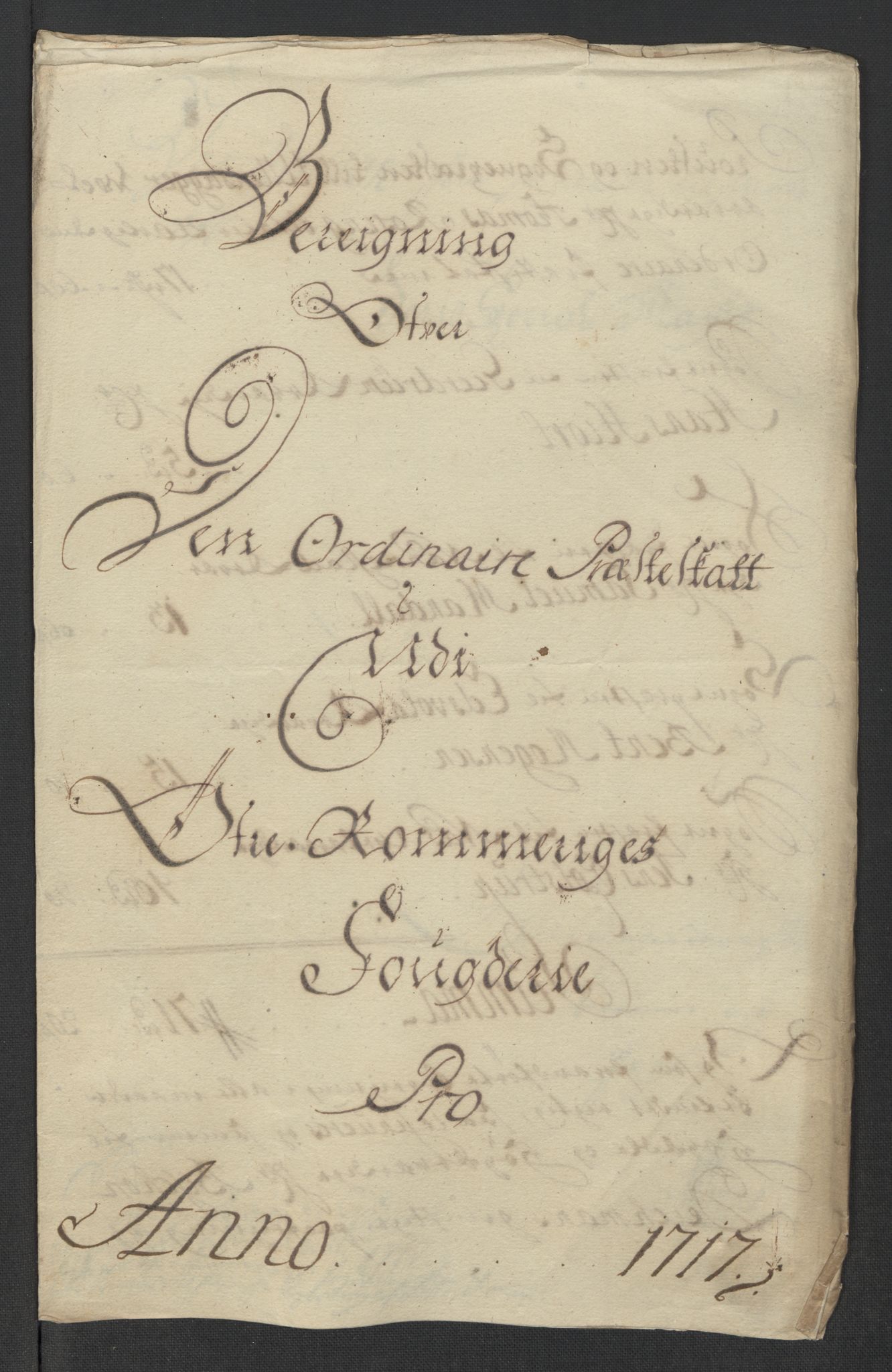 Rentekammeret inntil 1814, Reviderte regnskaper, Fogderegnskap, RA/EA-4092/R12/L0726: Fogderegnskap Øvre Romerike, 1717, s. 160