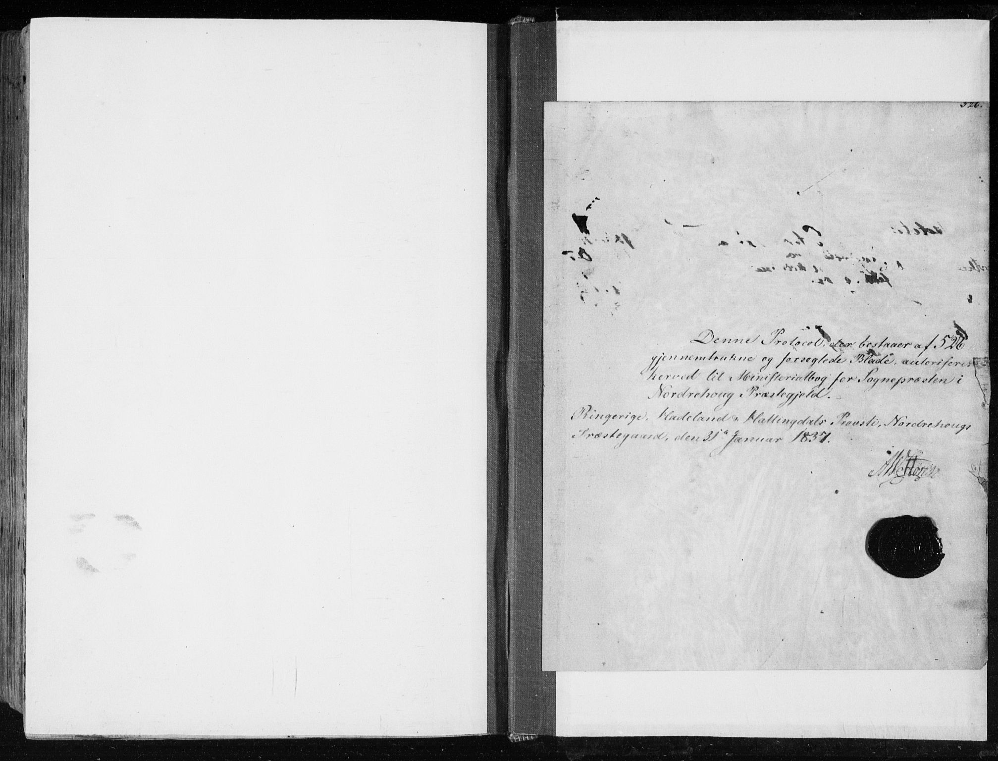 Norderhov kirkebøker, SAKO/A-237/F/Fa/L0010: Ministerialbok nr. 10, 1837-1847, s. 526