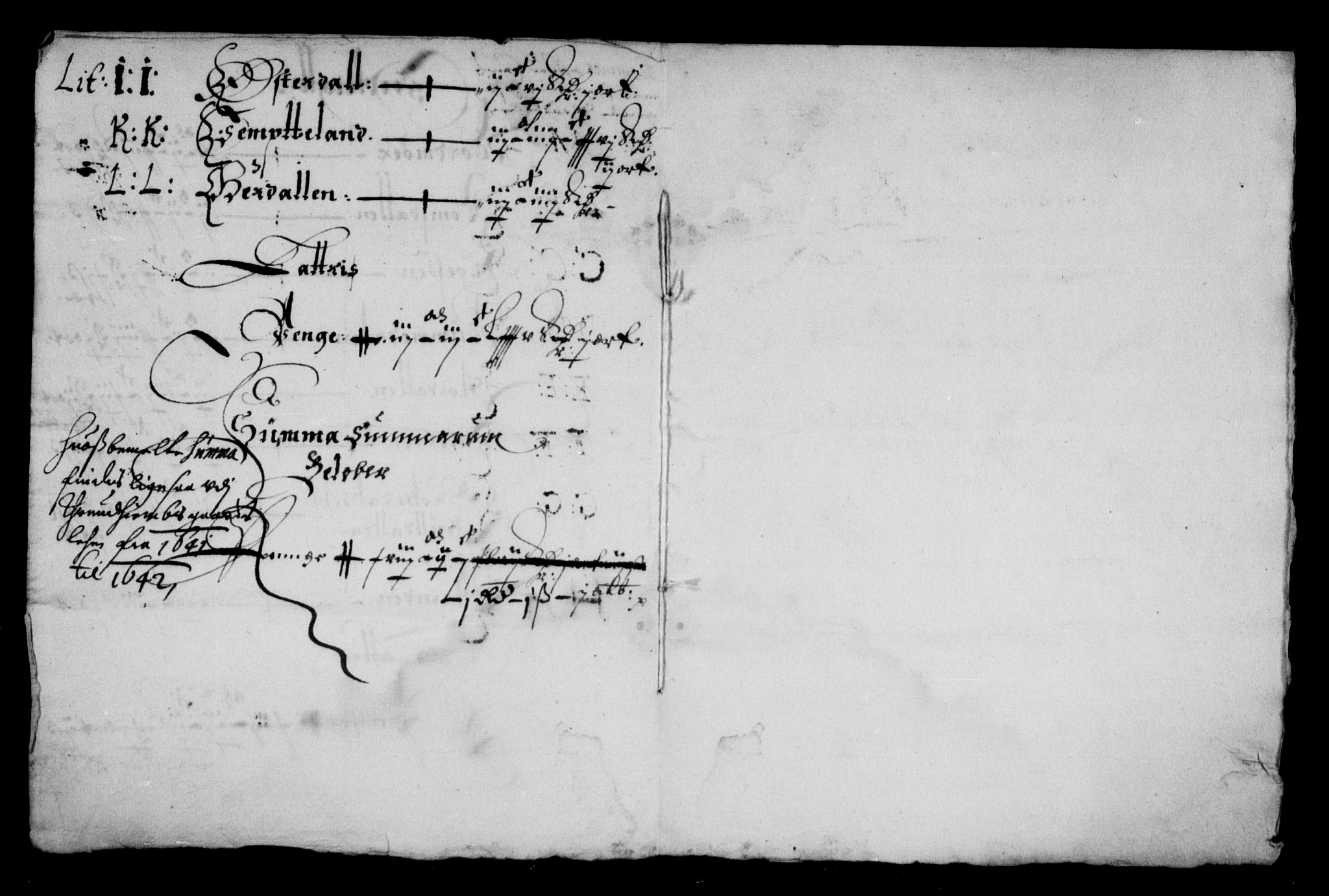 Rentekammeret inntil 1814, Reviderte regnskaper, Lensregnskaper, AV/RA-EA-5023/R/Rb/Rbw/L0071: Trondheim len, 1640-1642