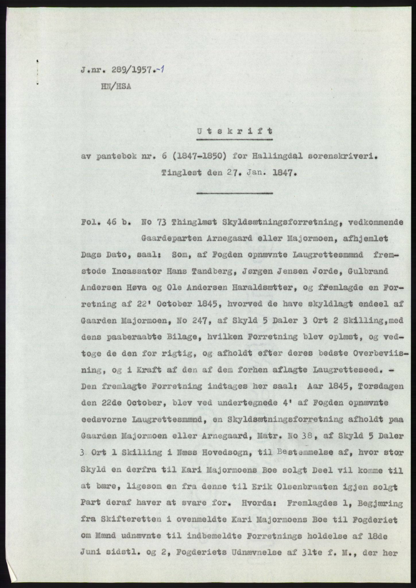 Statsarkivet i Kongsberg, SAKO/A-0001, 1956-1957, s. 354