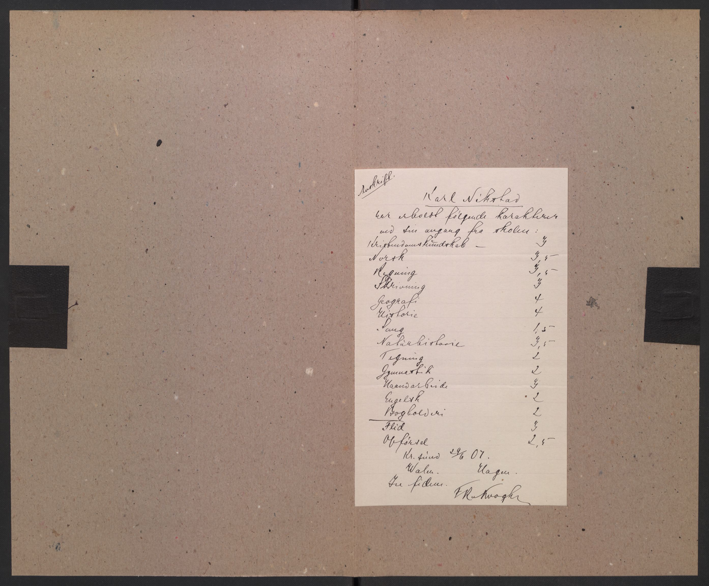 Falstad skolehjem, RA/S-1676/E/Eb/L0008: Elevmapper løpenr. 169-188, 1907-1914, s. 47