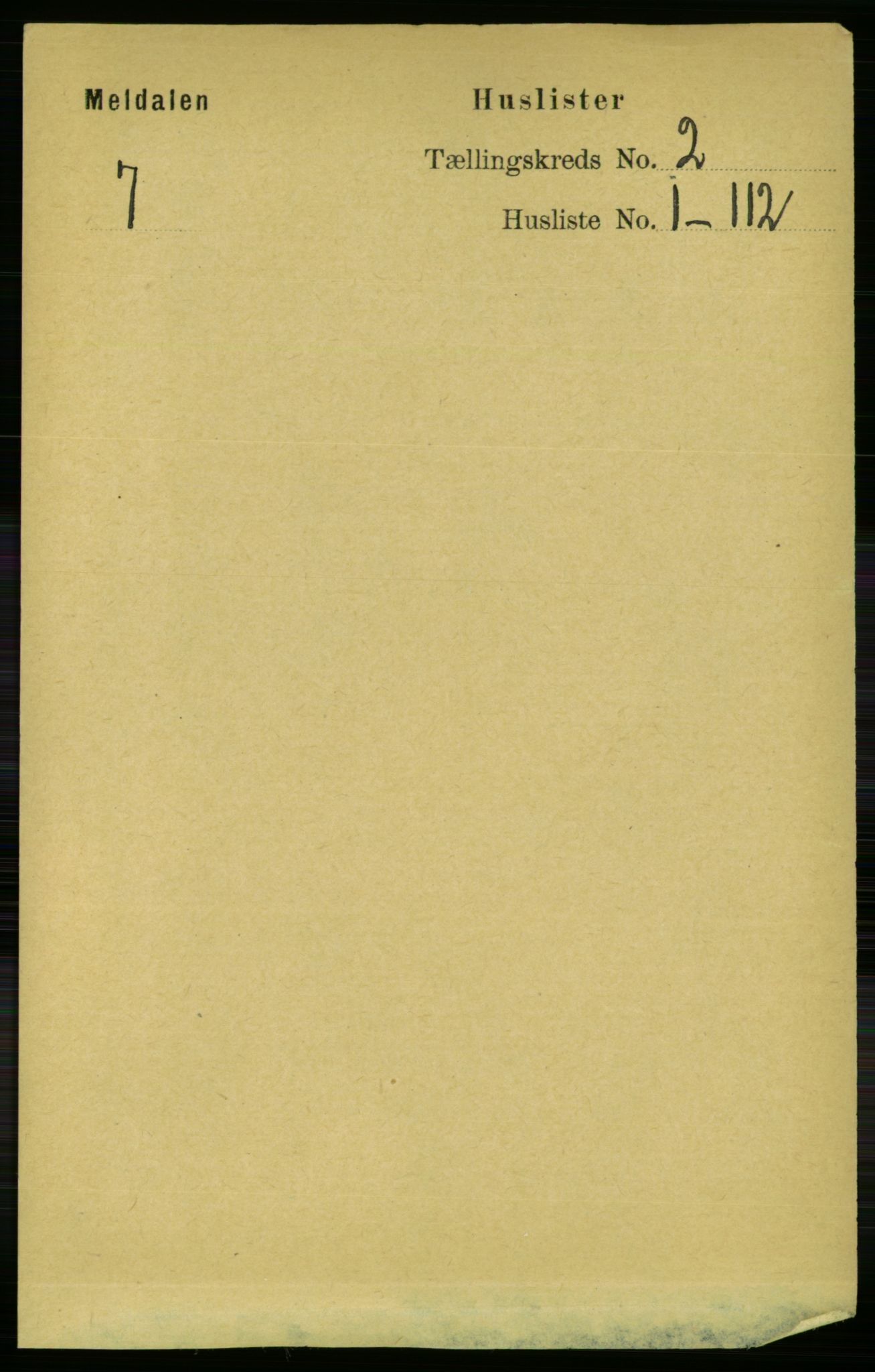 RA, Folketelling 1891 for 1636 Meldal herred, 1891, s. 947