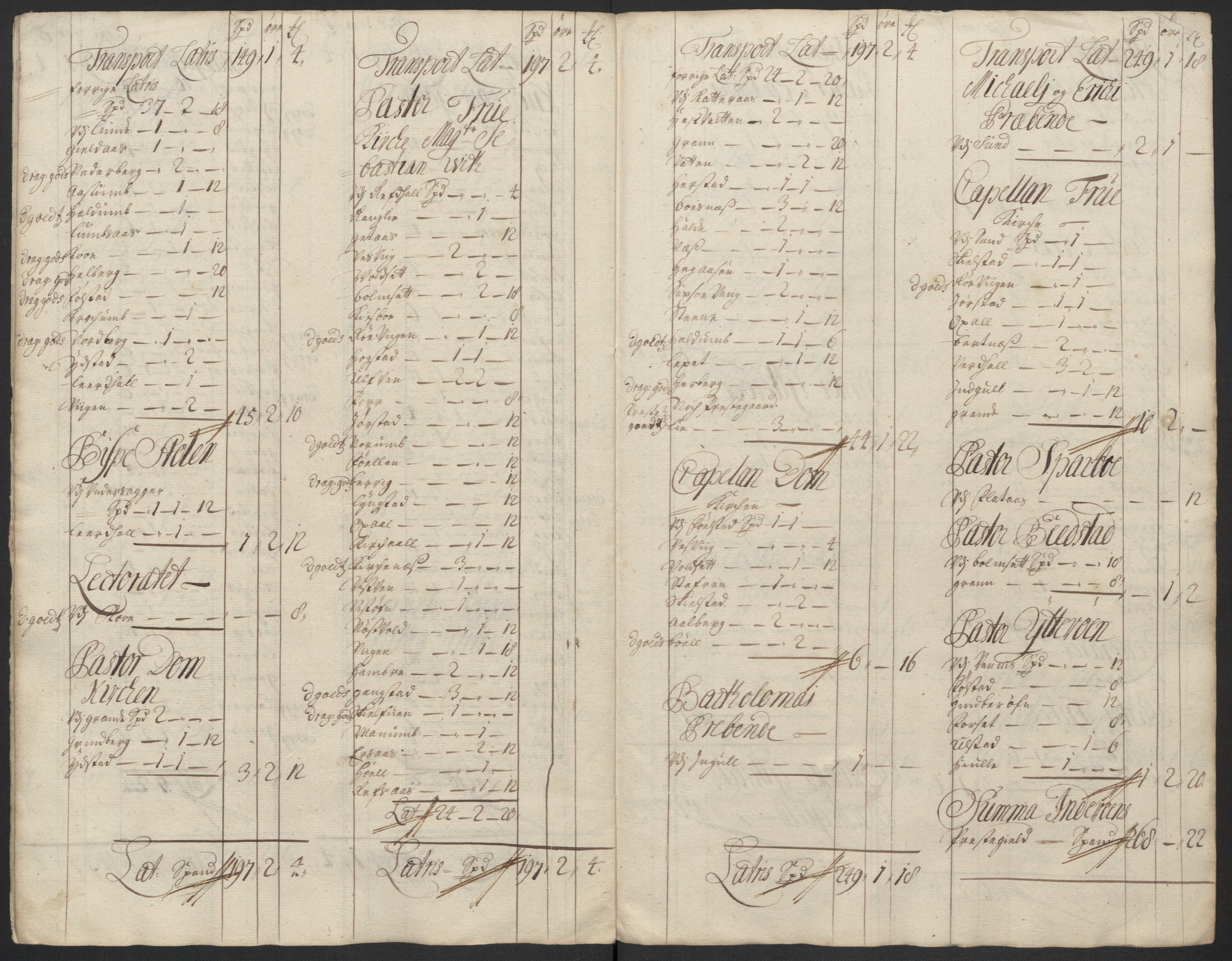 Rentekammeret inntil 1814, Reviderte regnskaper, Fogderegnskap, AV/RA-EA-4092/R63/L4311: Fogderegnskap Inderøy, 1700, s. 167