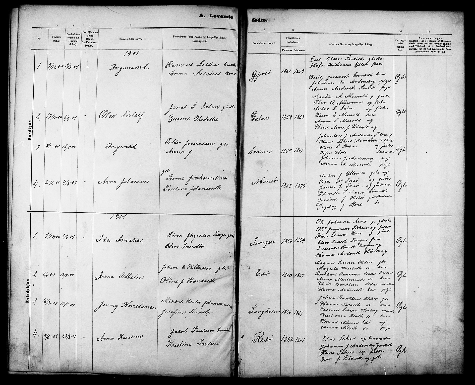 Ministerialprotokoller, klokkerbøker og fødselsregistre - Sør-Trøndelag, SAT/A-1456/635/L0553: Klokkerbok nr. 635C01, 1898-1919