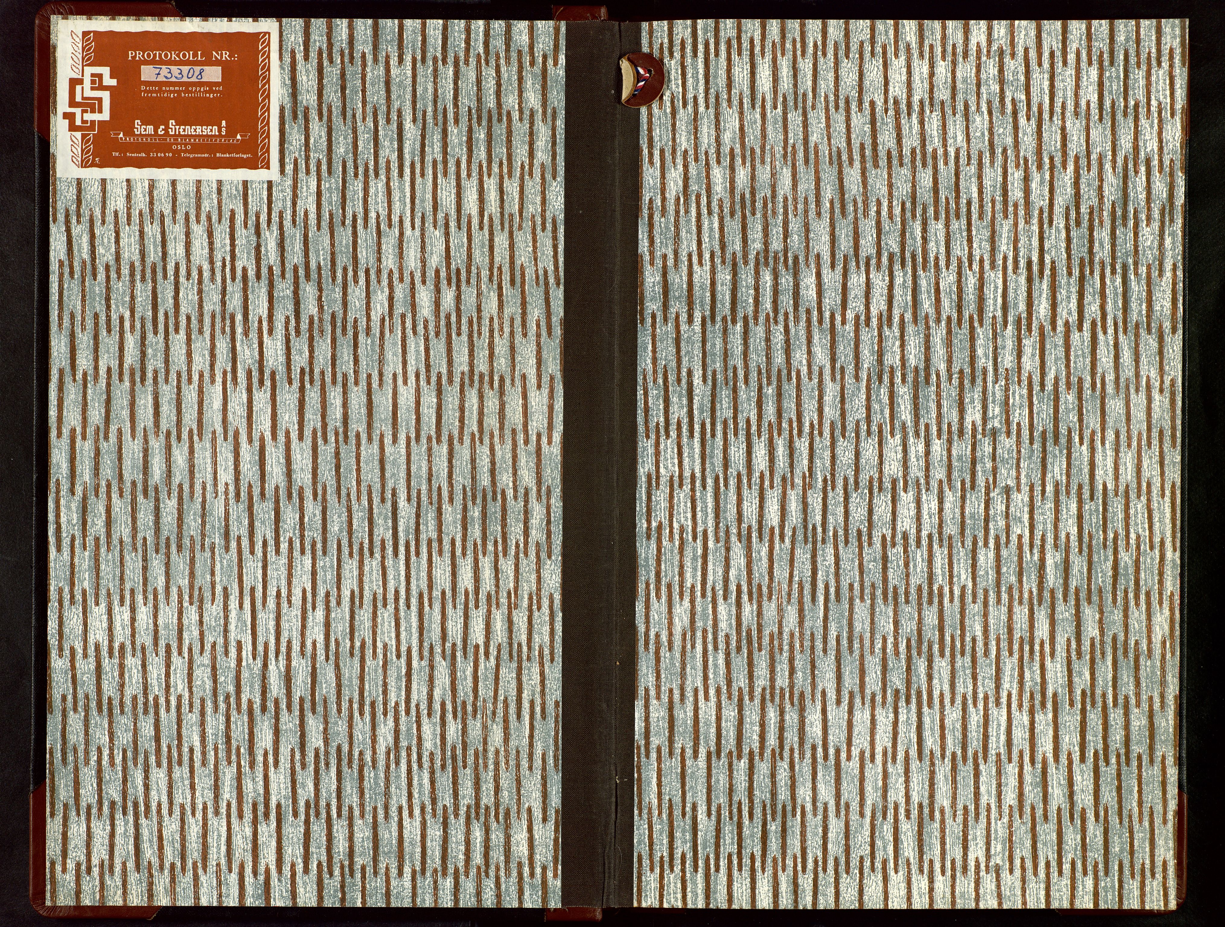 Kopervik sokneprestkontor, SAST/A-101850/H/Ha/Hab/L0016: Klokkerbok nr. B 16, 1964-1970