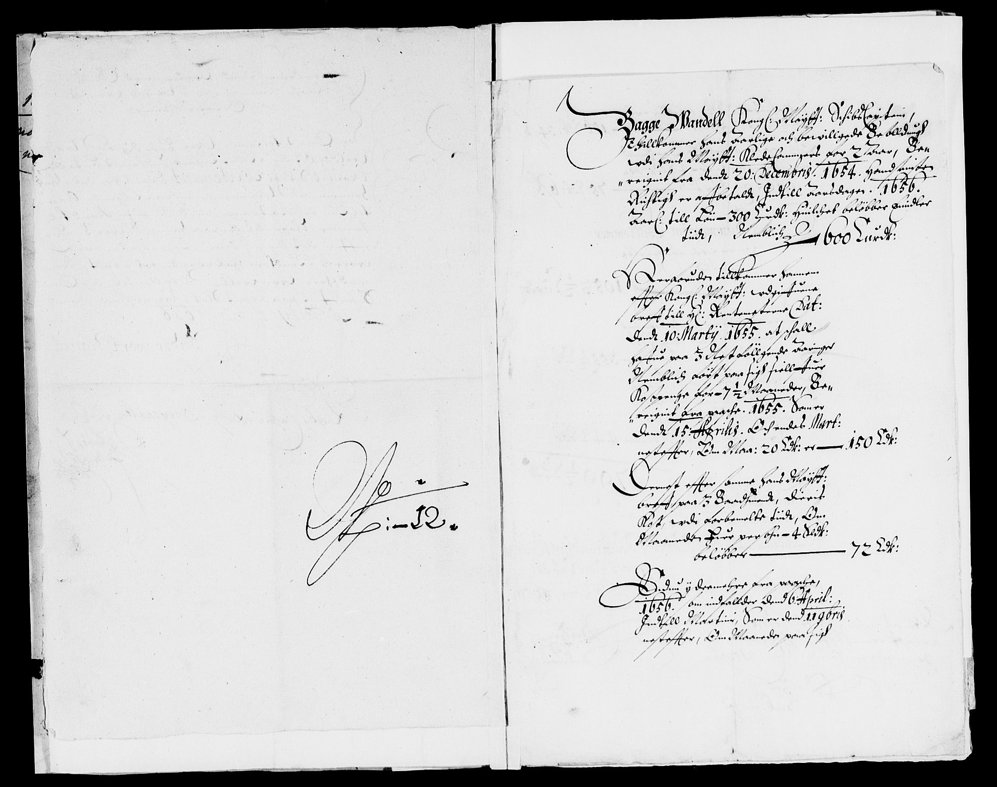 Rentekammeret inntil 1814, Reviderte regnskaper, Lensregnskaper, AV/RA-EA-5023/R/Rb/Rbq/L0045: Nedenes len. Mandals len. Råbyggelag., 1654-1658