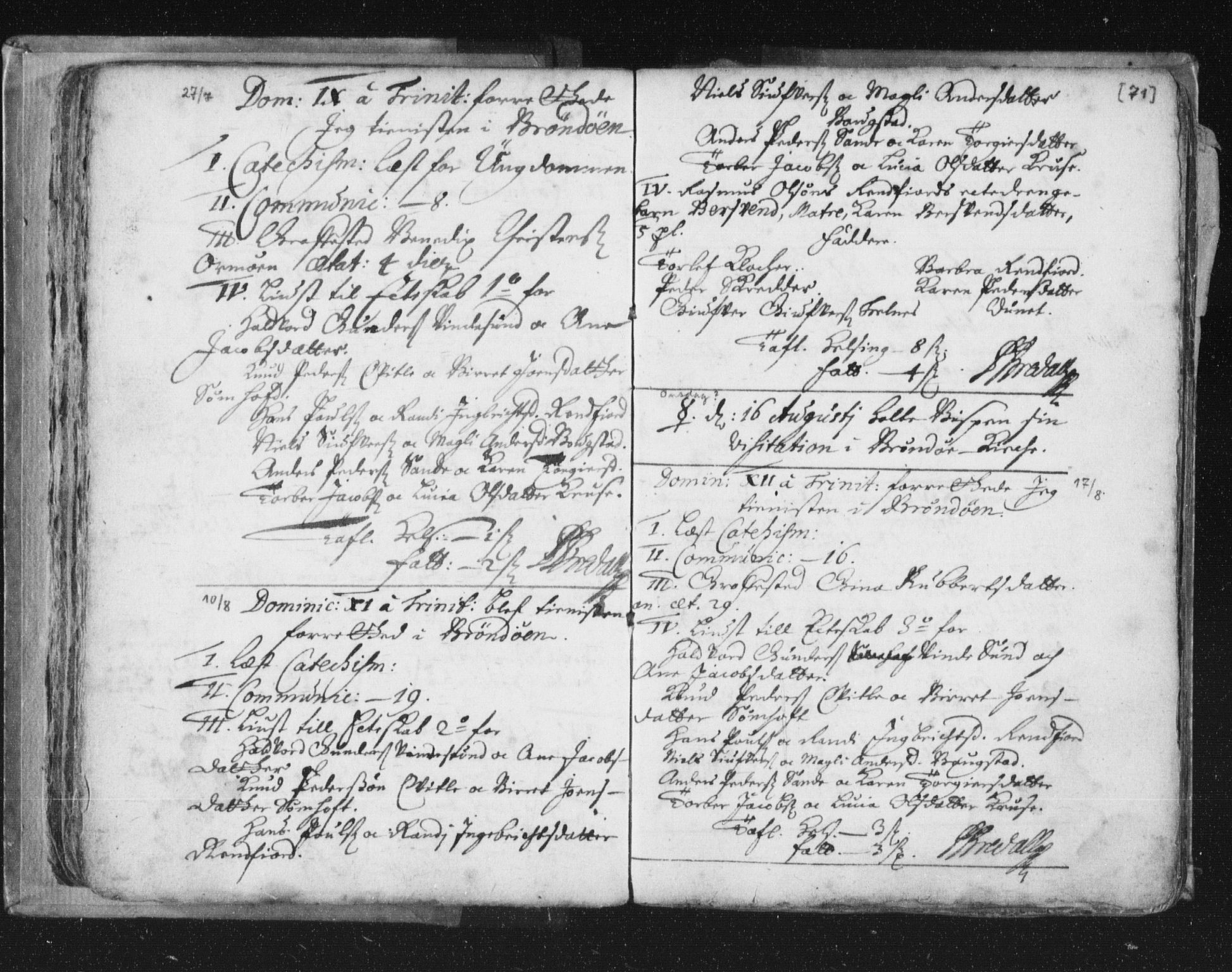 Ministerialprotokoller, klokkerbøker og fødselsregistre - Nordland, AV/SAT-A-1459/813/L0192: Ministerialbok nr. 813A02, 1677-1718, s. 71