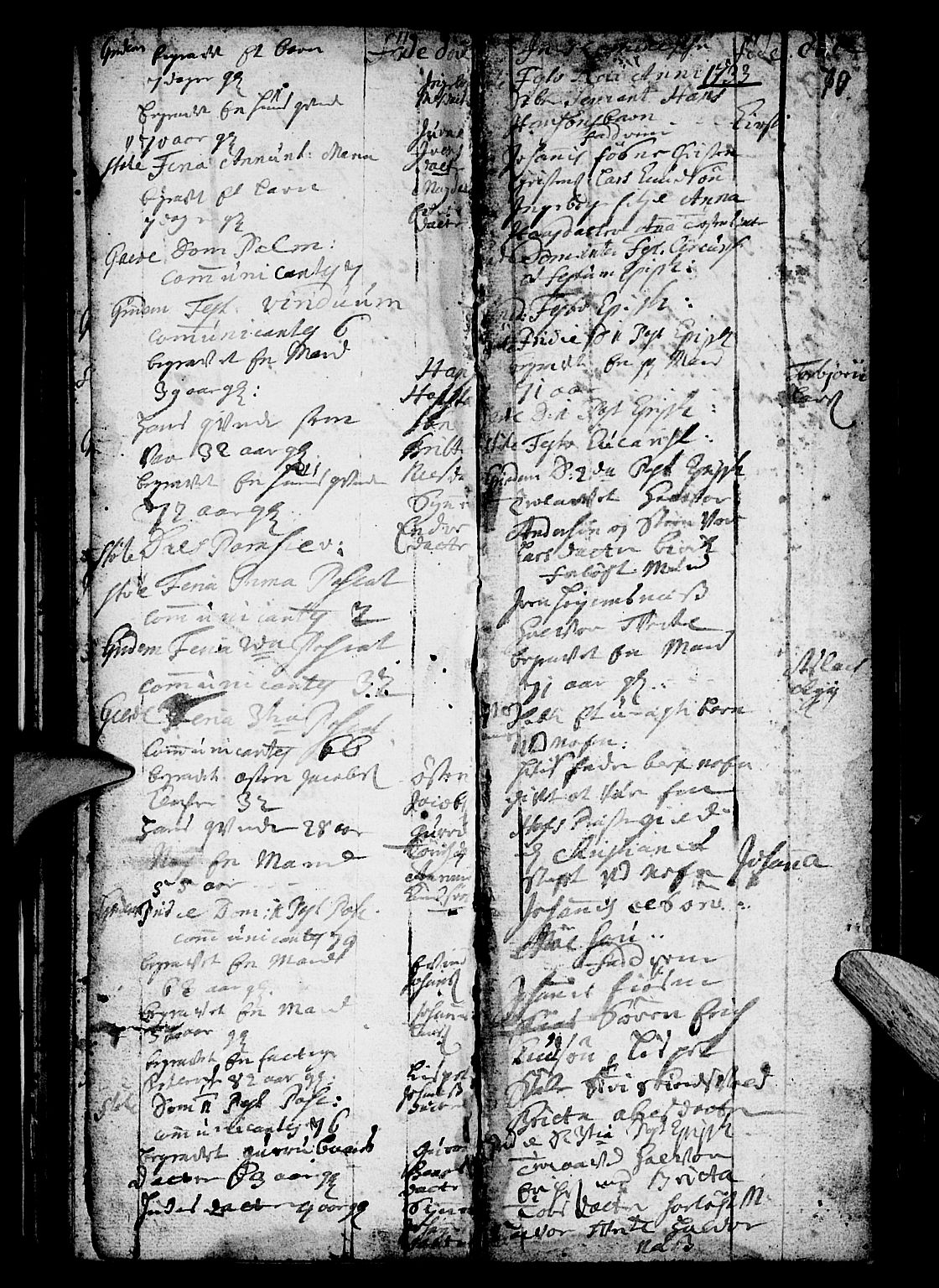 Etne sokneprestembete, SAB/A-75001/H/Haa: Ministerialbok nr. A 1, 1715-1741, s. 70