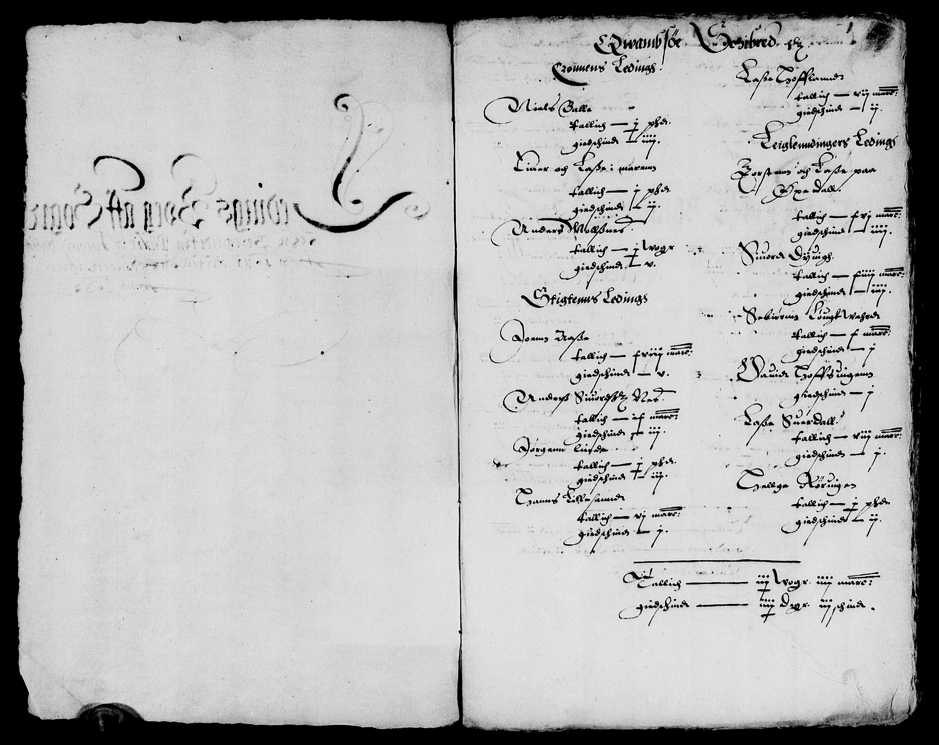 Rentekammeret inntil 1814, Reviderte regnskaper, Lensregnskaper, AV/RA-EA-5023/R/Rb/Rbt/L0058: Bergenhus len, 1631-1632