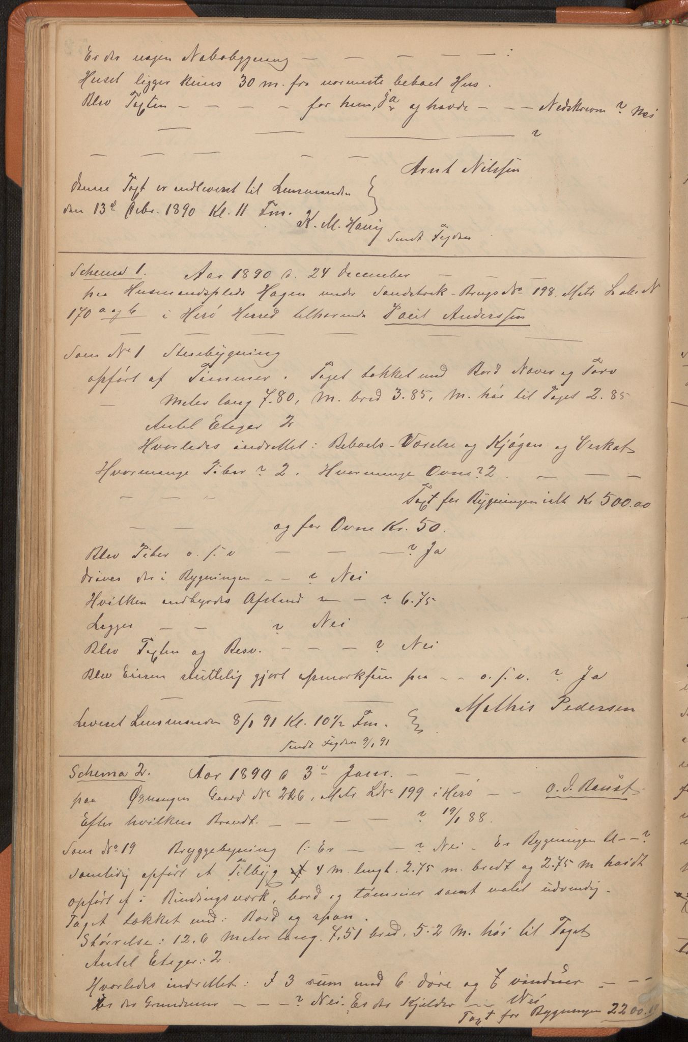 Norges Brannkasse Herøy, AV/SAT-A-5570, 1888-1903, s. 51b